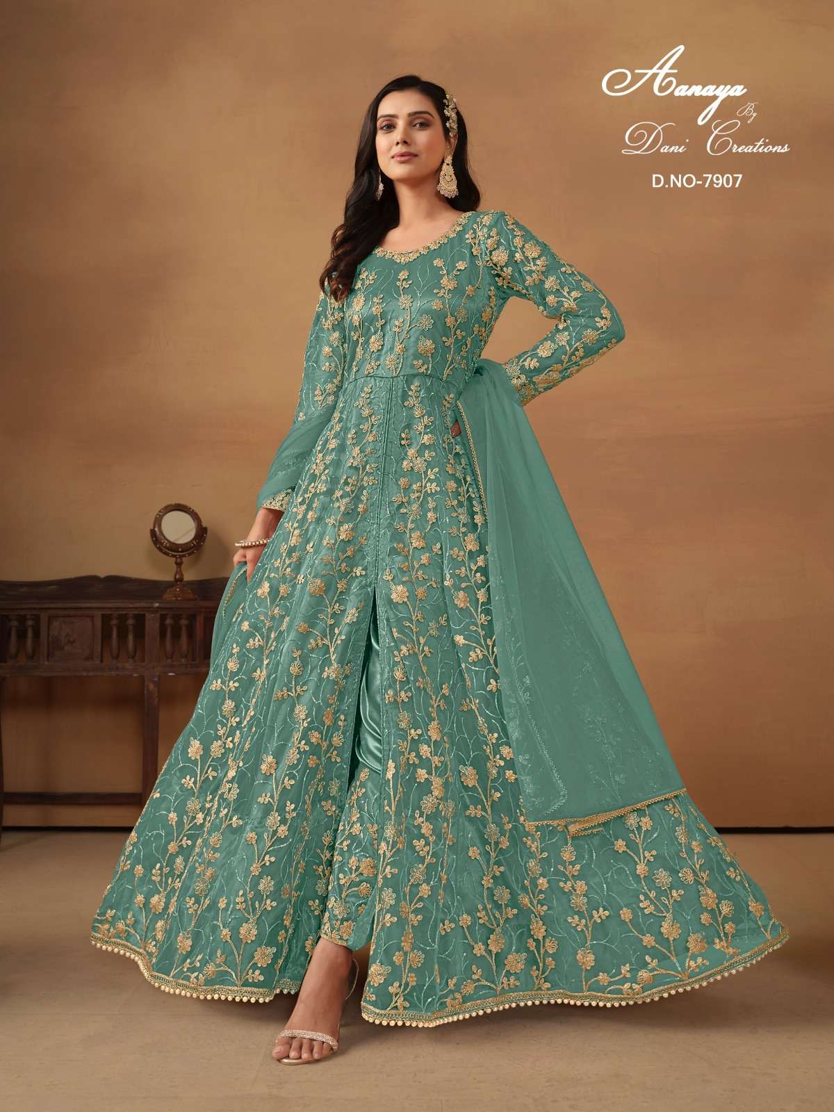 Aanaya Vol 179 7905 To7908 New Colors Wedding Wear Designer Dress Catalog Exporter view 11