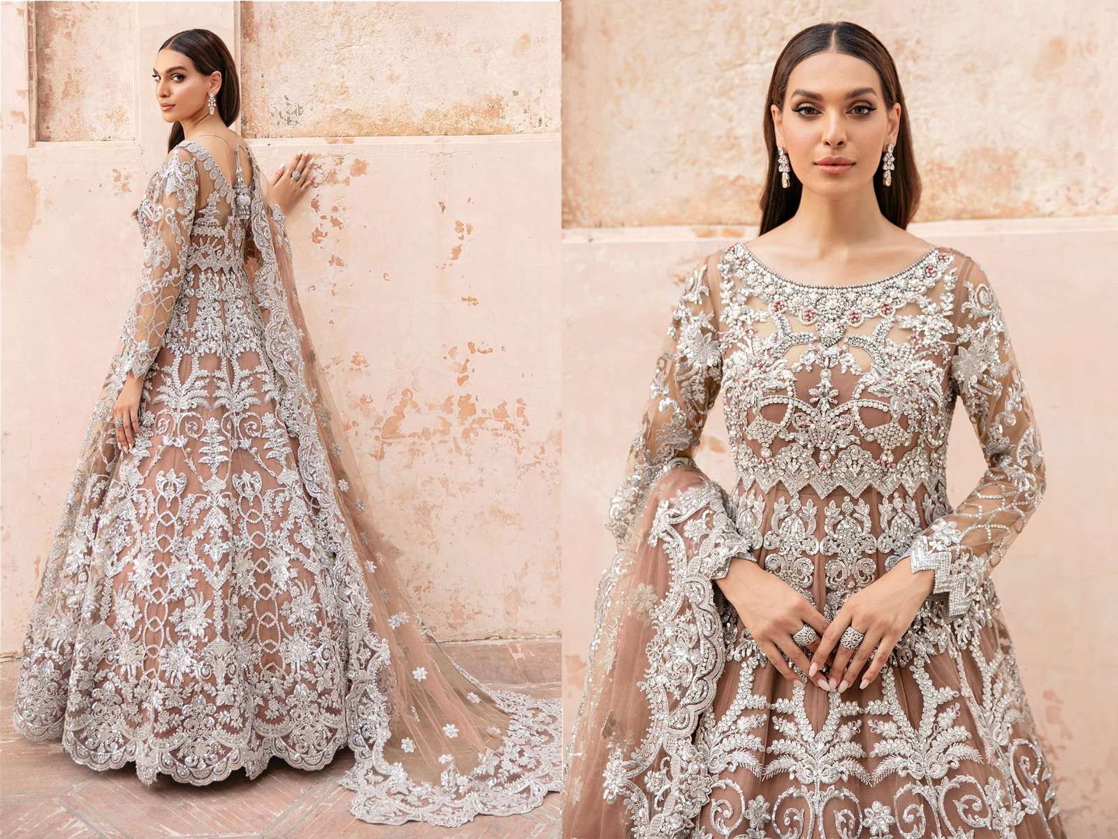 Kb Series 1067 Colors Latest Designer Bridal Wear Gown New Collection Exporter view 7