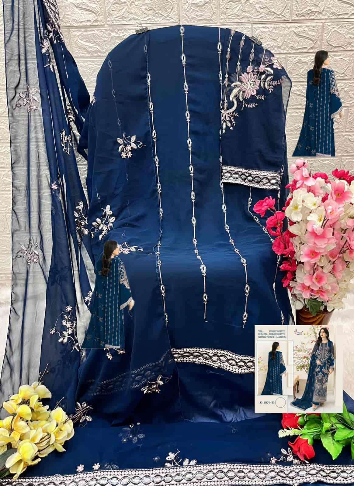 Shree Fabs K 1879 Colors Pakistani Heavy Designer Style Salwar Suit Wholesalers view 9