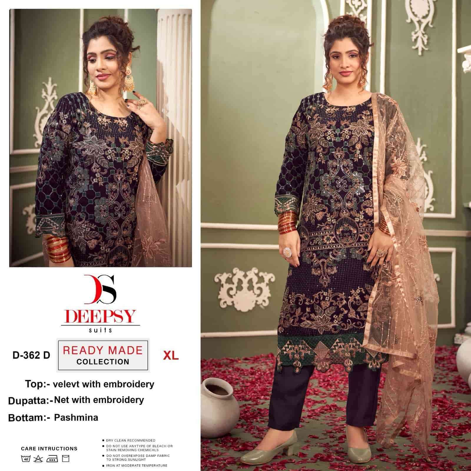 Deepsy D 362 Colors Festive Wear Style Heavy Designer Readymade Collection view 2