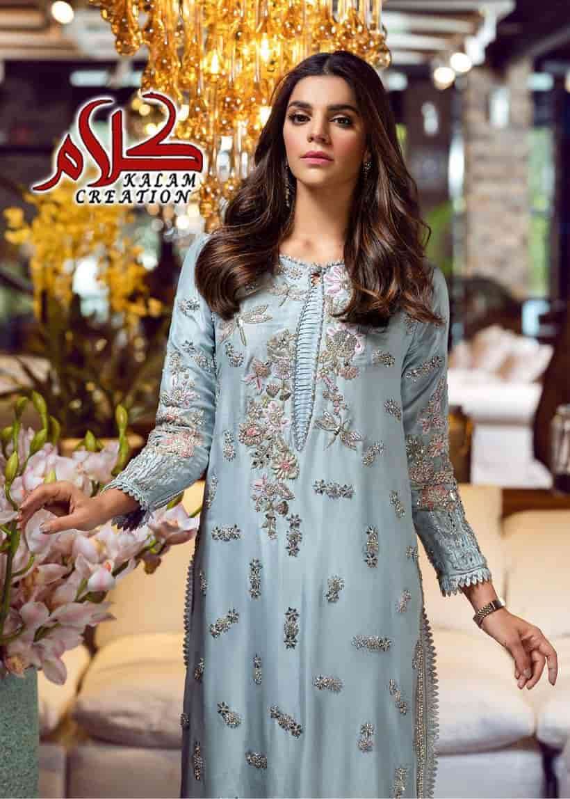 Kalam Creation Designer Embroidered Salwar Suit view 2