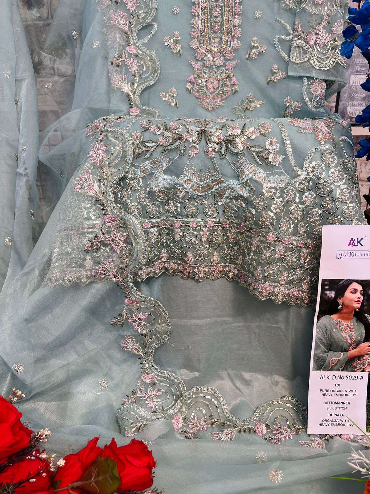 Al Khushbu 5029 Festive Pakistani Dress view 5