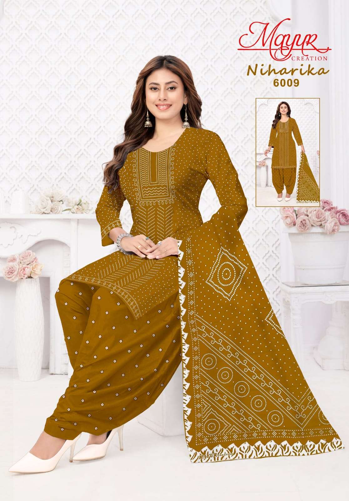 Mayur Niharika Vol 6 Exclusive Cotton Dress view 10