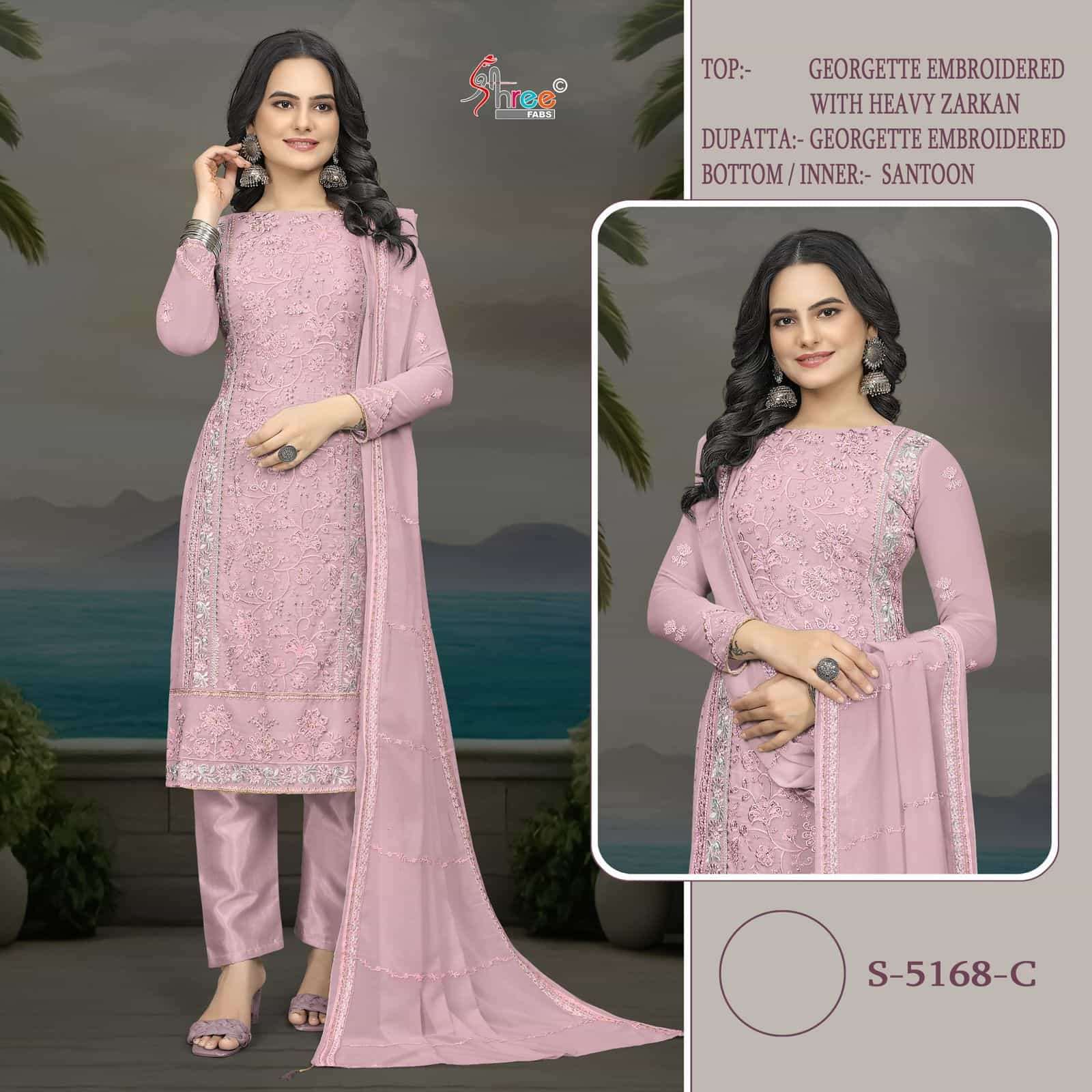 Shree Fabs S 5168 C Festive Wear Style Designer Embroidered Dress Ensemble