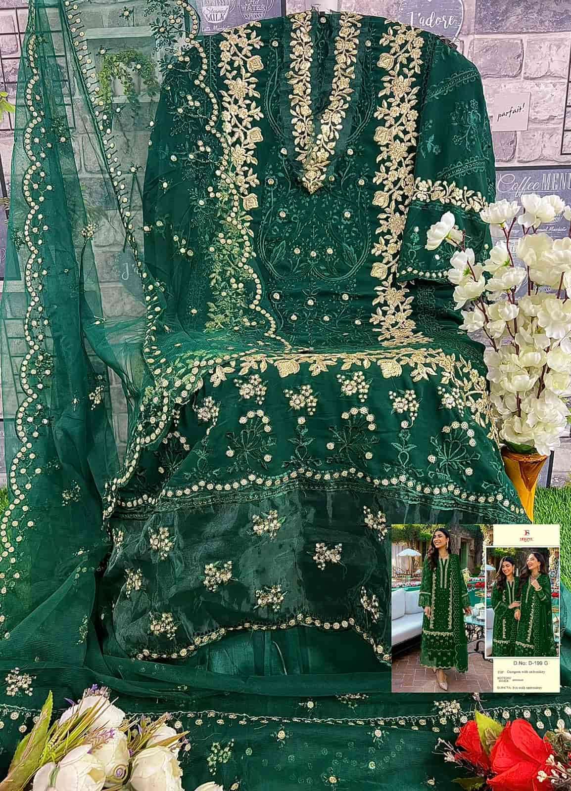 Deepsy D-199 Embroidered Pakistani Salwar Suit view 6