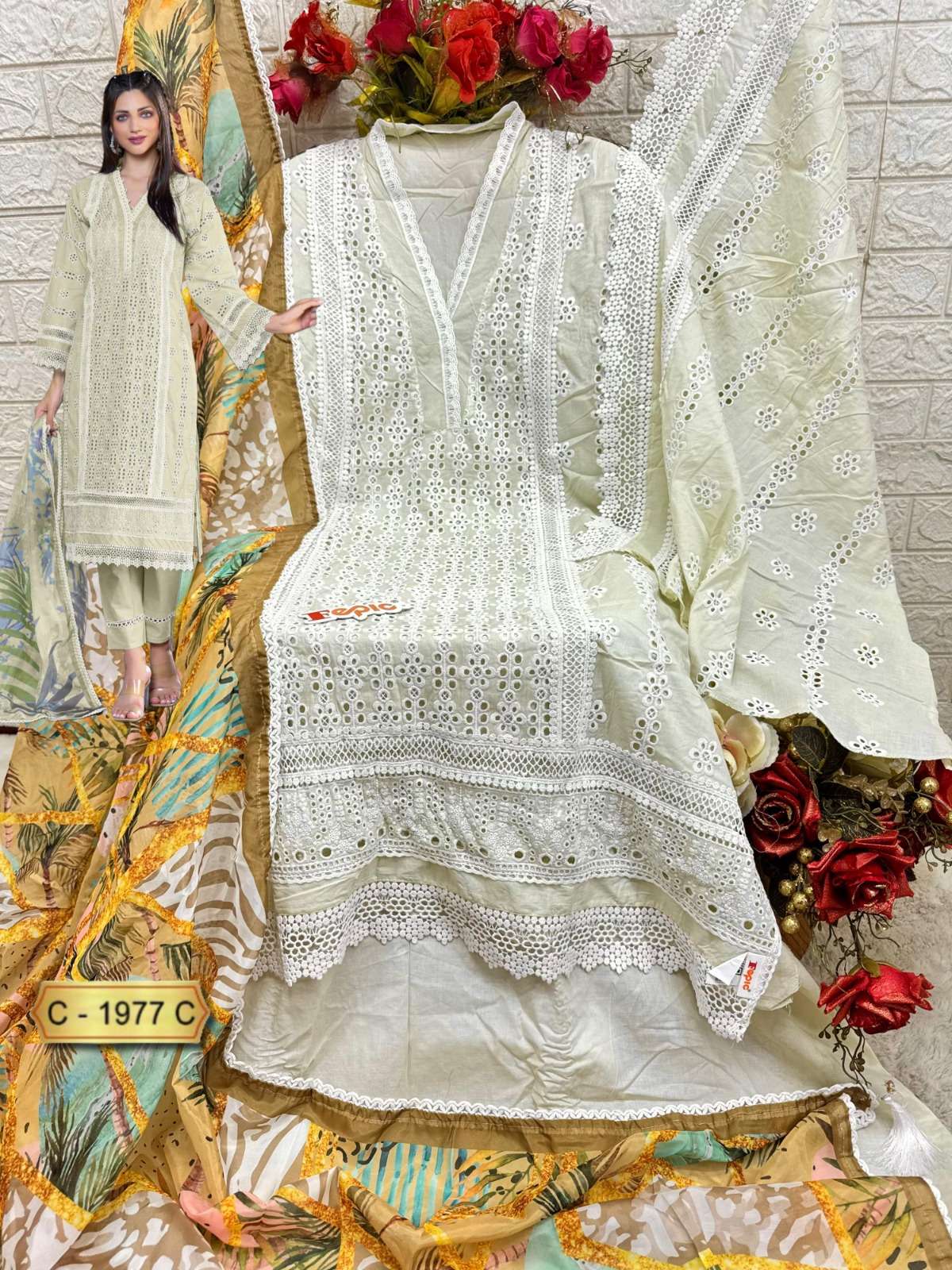 Fepic C 1977 Colors Pakistani Salwar And Suit Collection view 5