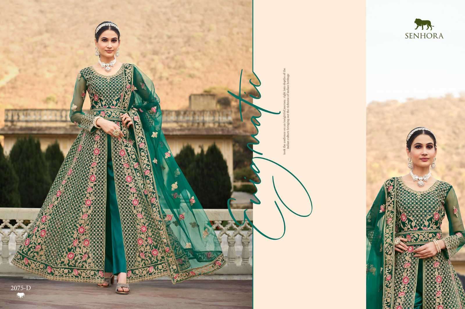 Senhora Carolina 2075 Designer Anarkali Suit view 16