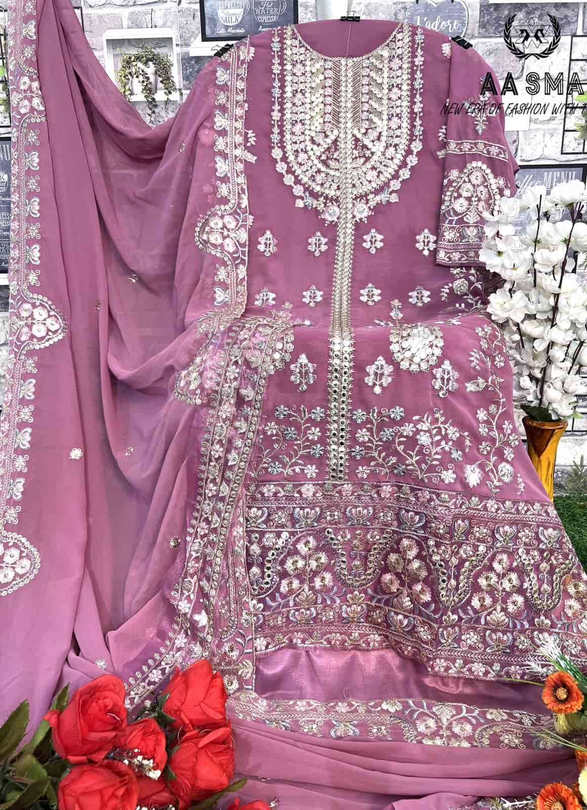 Aasma 203 J Designer Pakistani Salwar Suit view 2