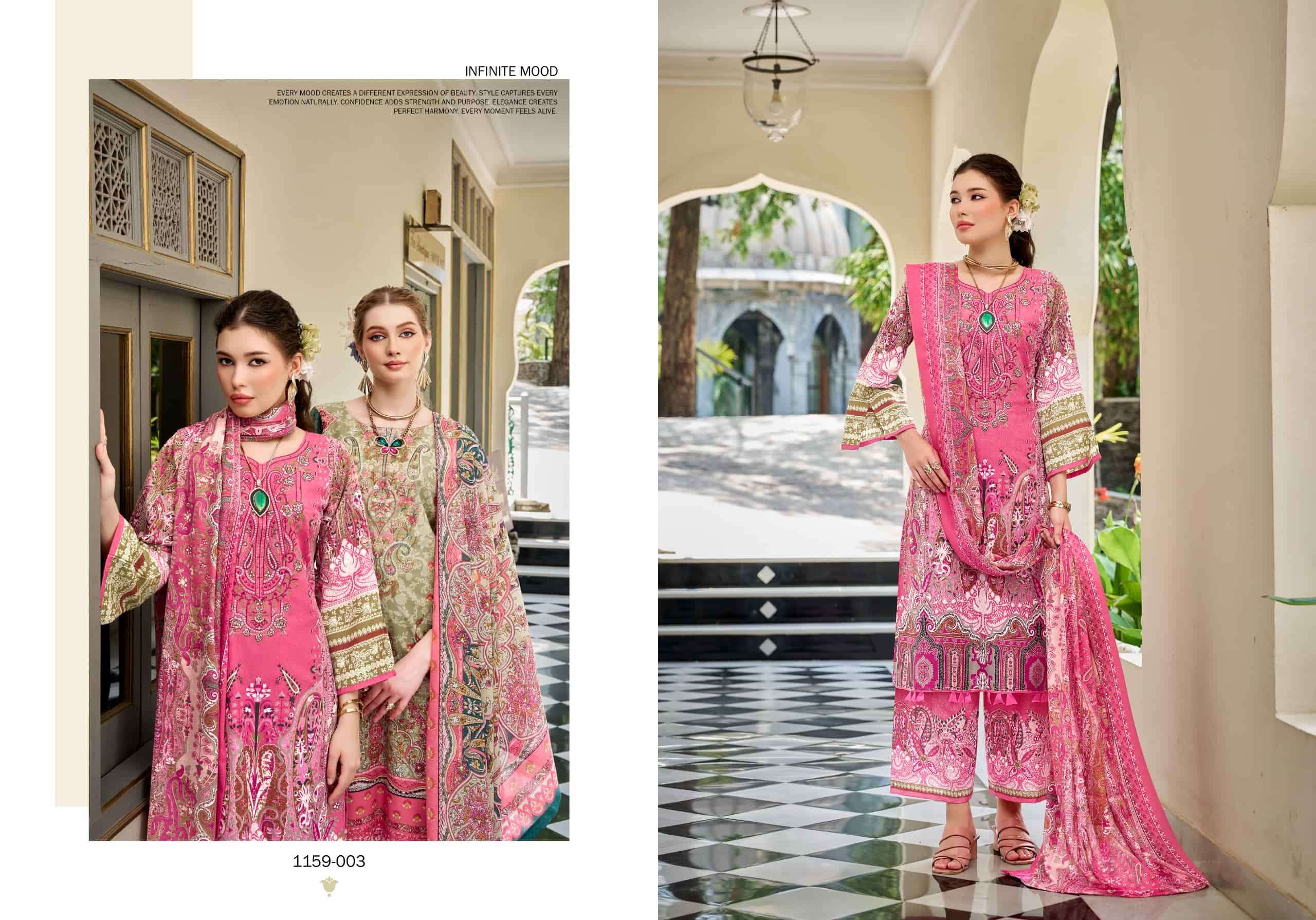 Romani Mahira Vol 10 Pakistani Print Cotton Dress Material view 9
