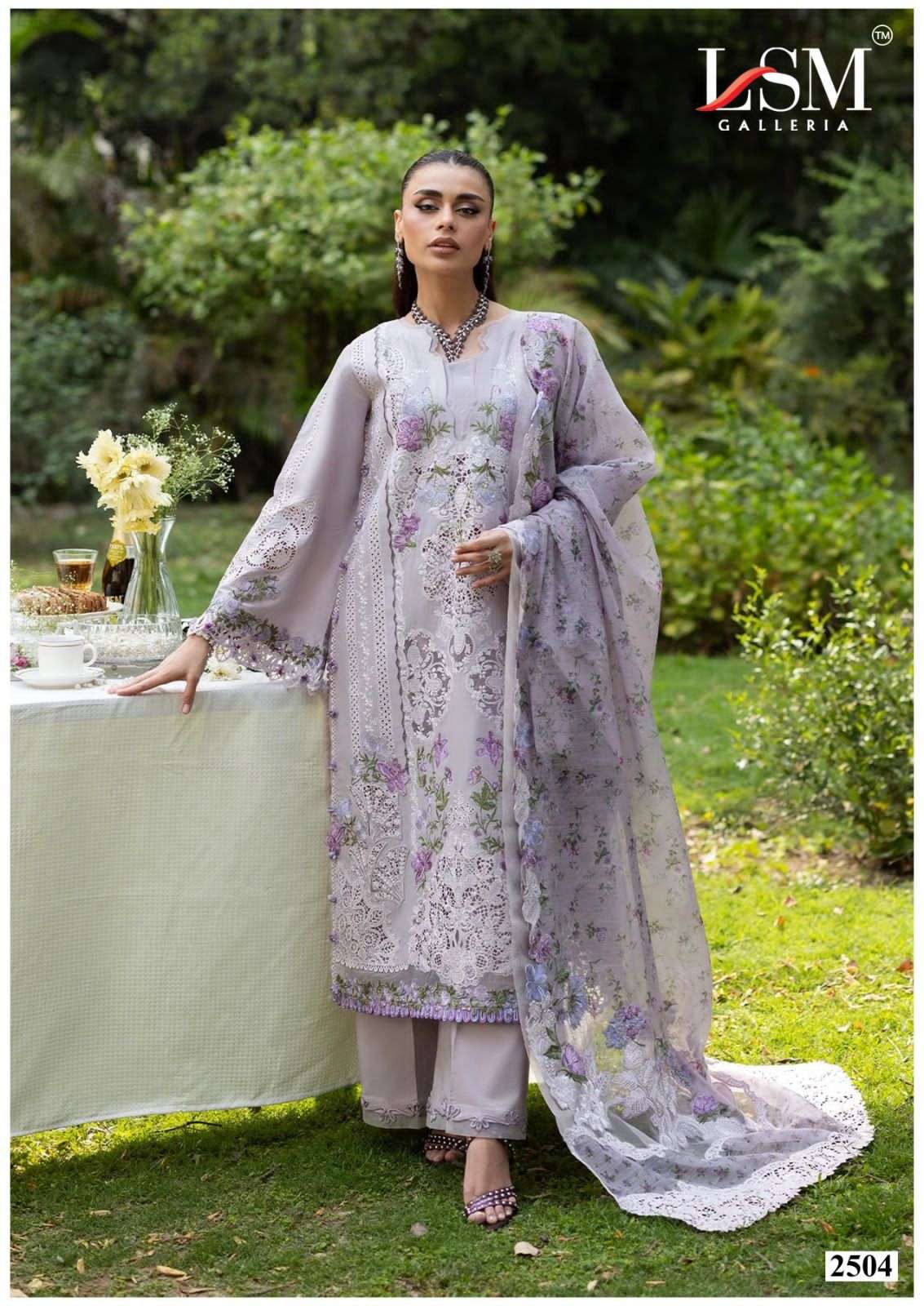 LSM Parian Dream Vol 25 Lawn Suit view 7
