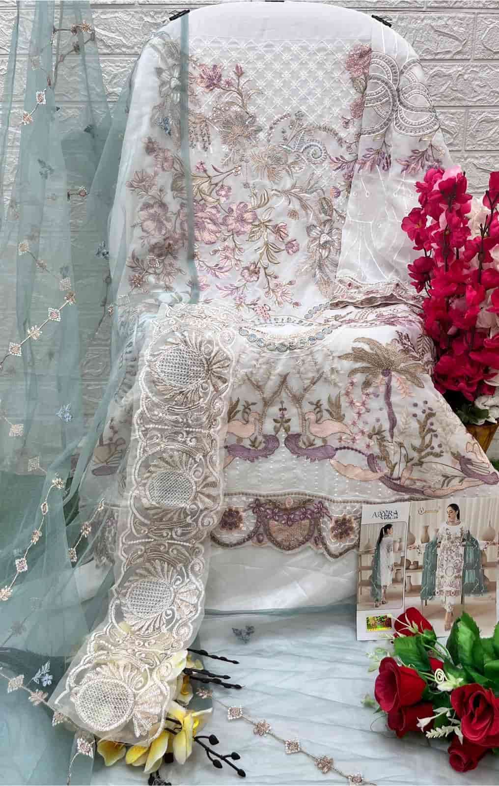 Aayra Vol 28 Pakistani Designer Suit view 12