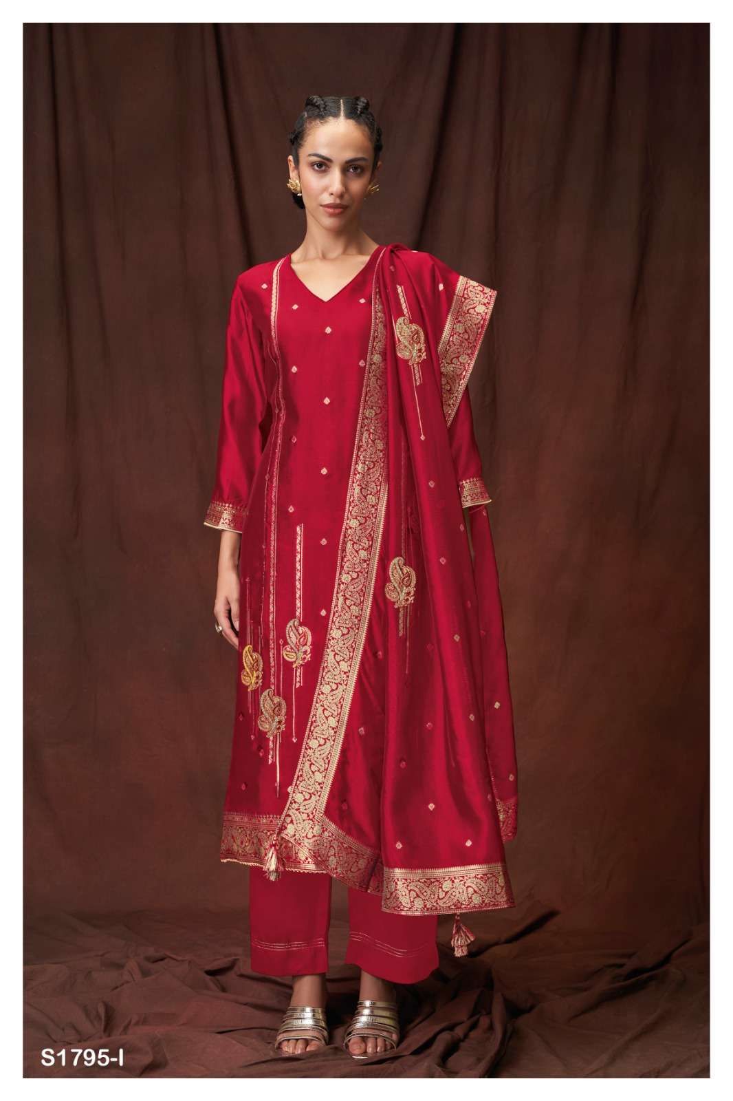 Ganga Dayanita 1795 Desinger Karwa Chauth Special Salwar Suit Collection view 3