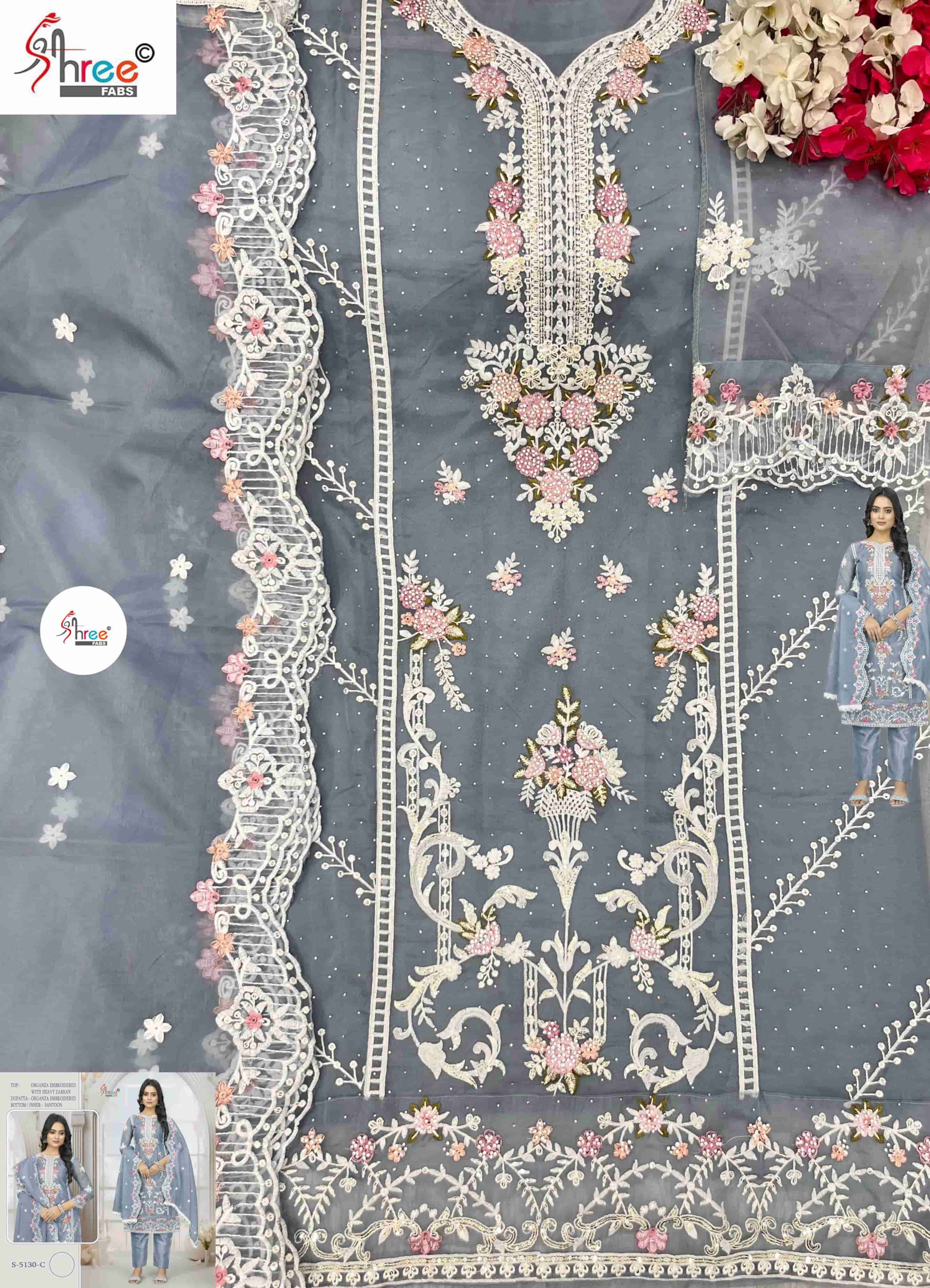 Shree Fabs S 5130 Colors Pakistani Latest Designer Salwar Suit Wholesalers view 9