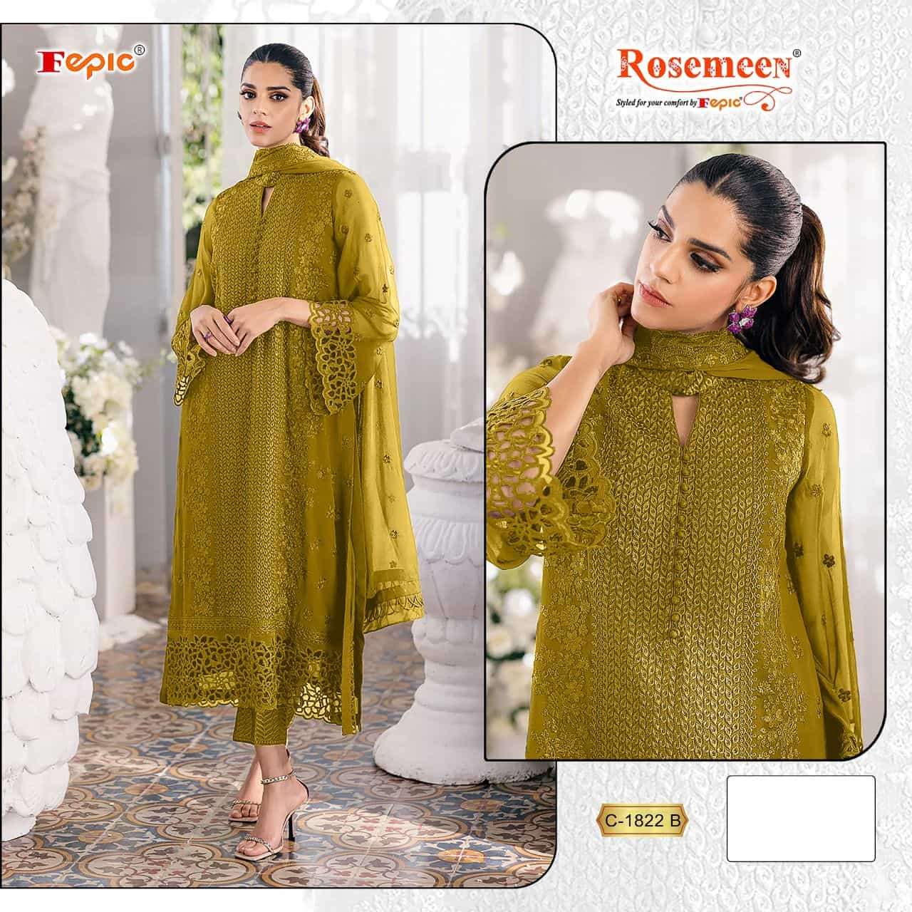 Fepic Rosemeen Georgette Pakistani Salwar Suit view 2