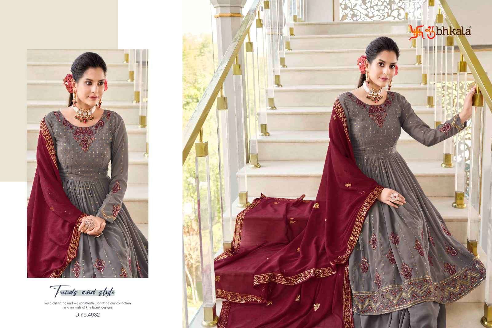 Shubhkala Flory Vol 37 Festive Collection Fancy Gharara Dress view 4