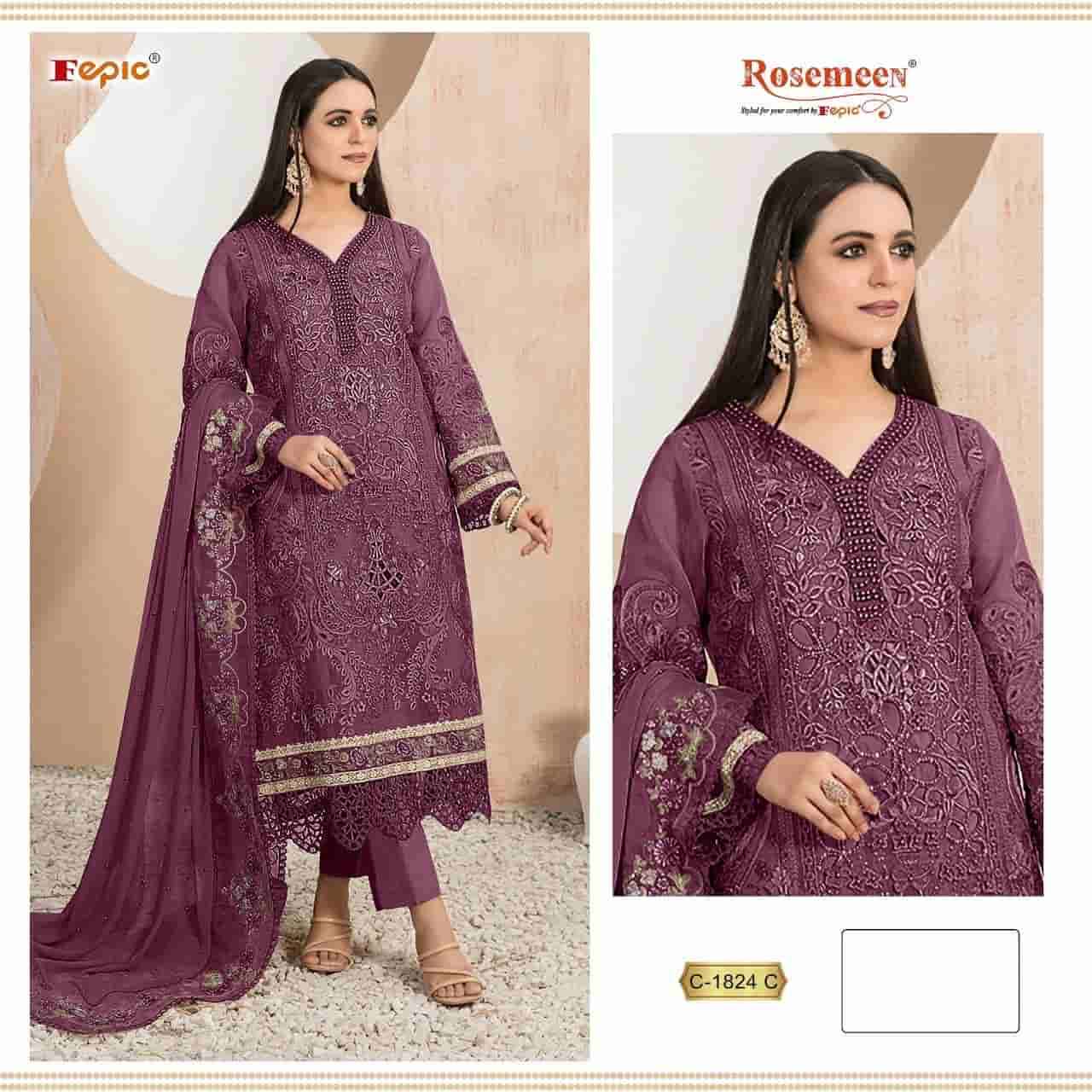 Fepic C 1824 C Festive Wear Style Embroidered Pakistani Collection
