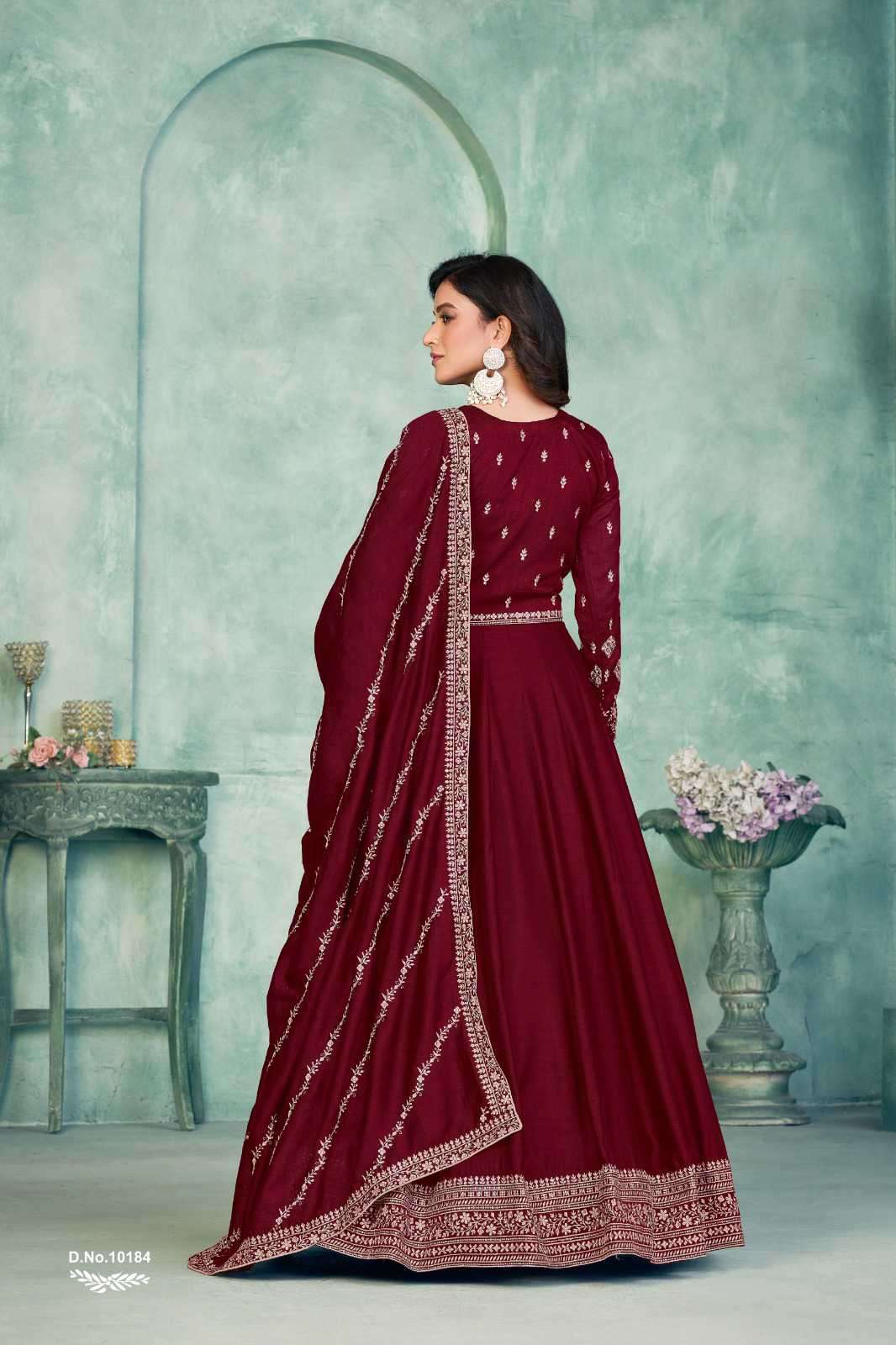Anjubaa Vol 18 Designer Partywear Anarkali Gown Catalog Exporter view 7