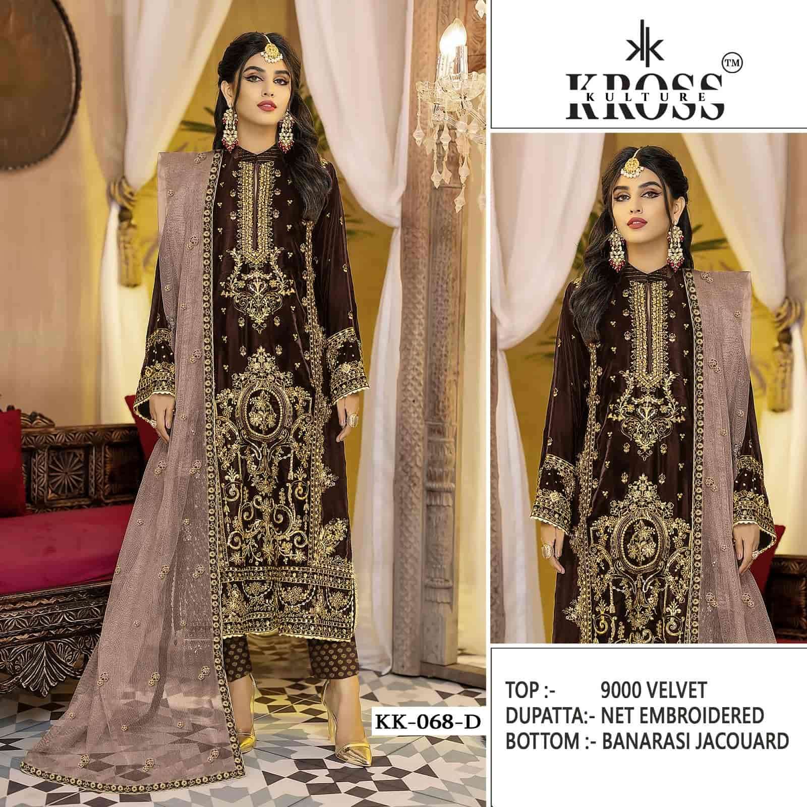 Kross Kulture KK 068 Colors Pakistani Exclusive Heavy Designer Winter Wear Collection