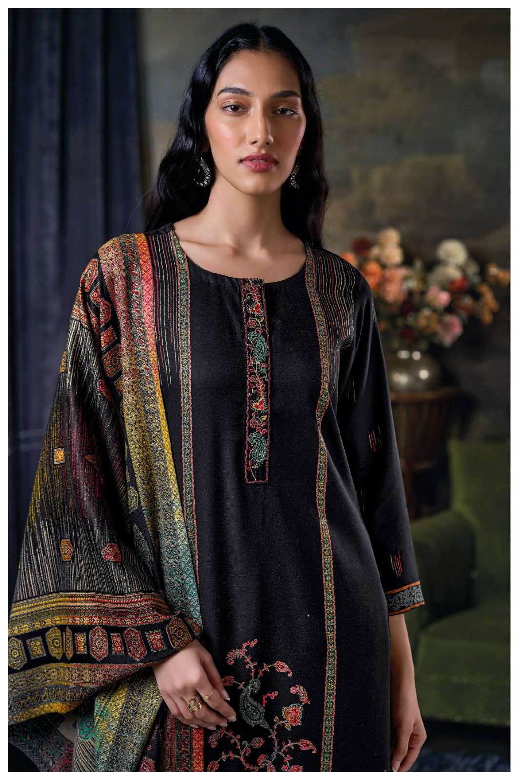 Ganga Fashion Lubica 3021 Premium Design Ganga Suit Winter Collection view 3