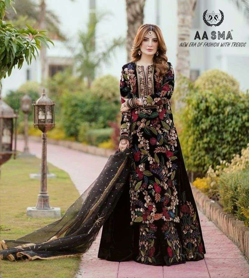Aasma 202 Designer Pakistani Salwar Suit view 5