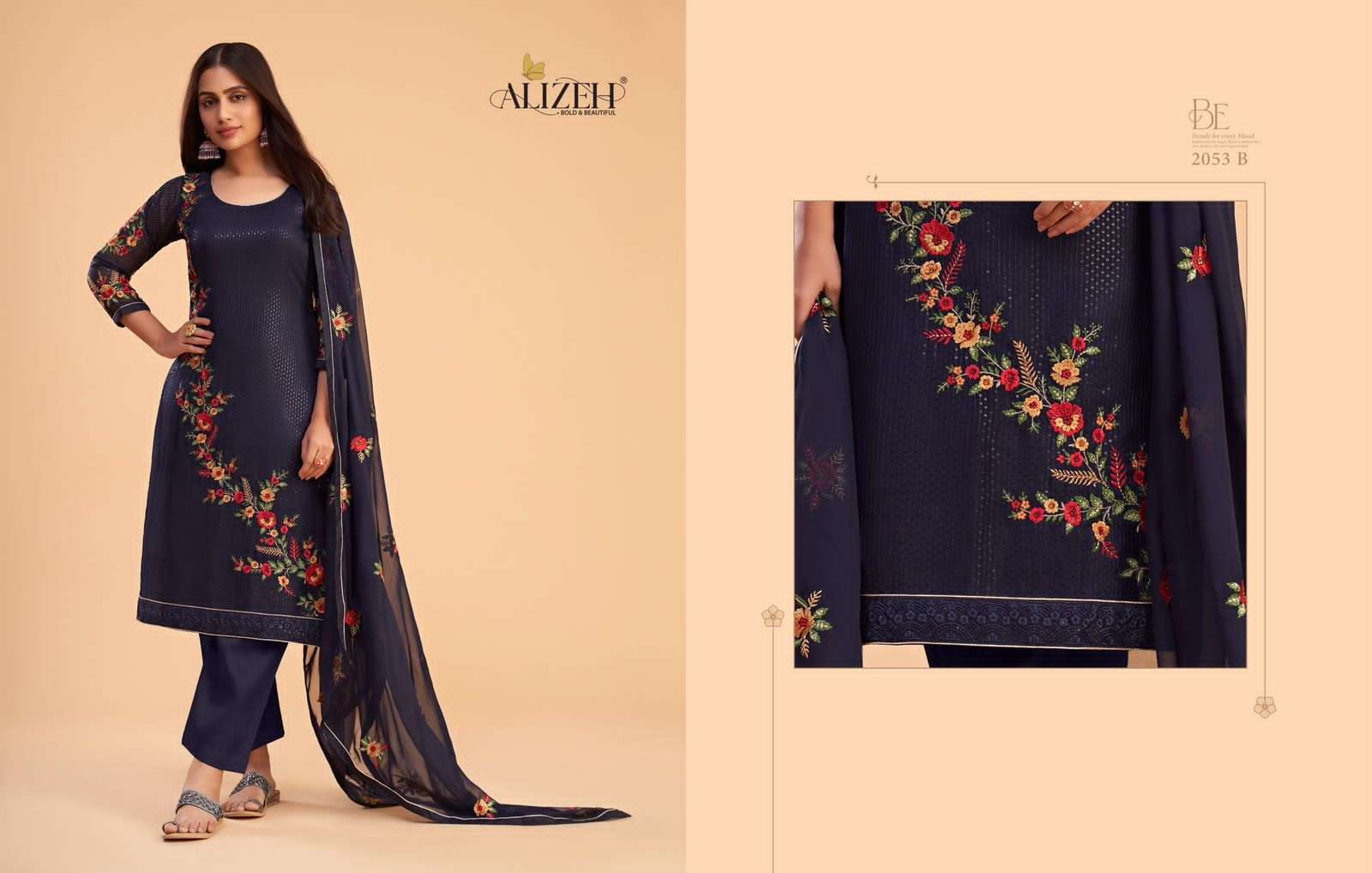 Alizeh Zaida Vol 12 Festive Designer Salwar view 4