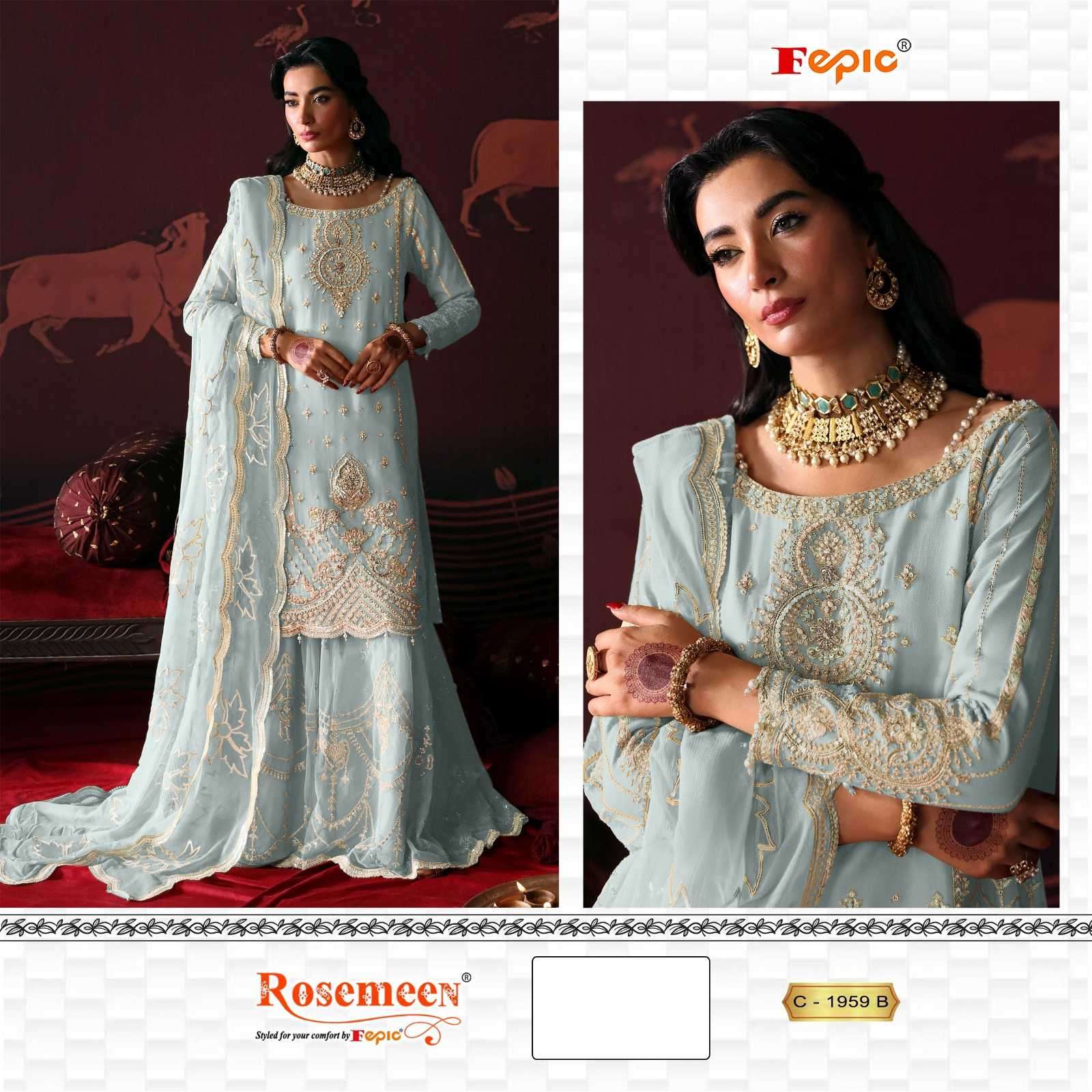 Fepic C 1959 Colors Pakistani Suit Salwar view 3