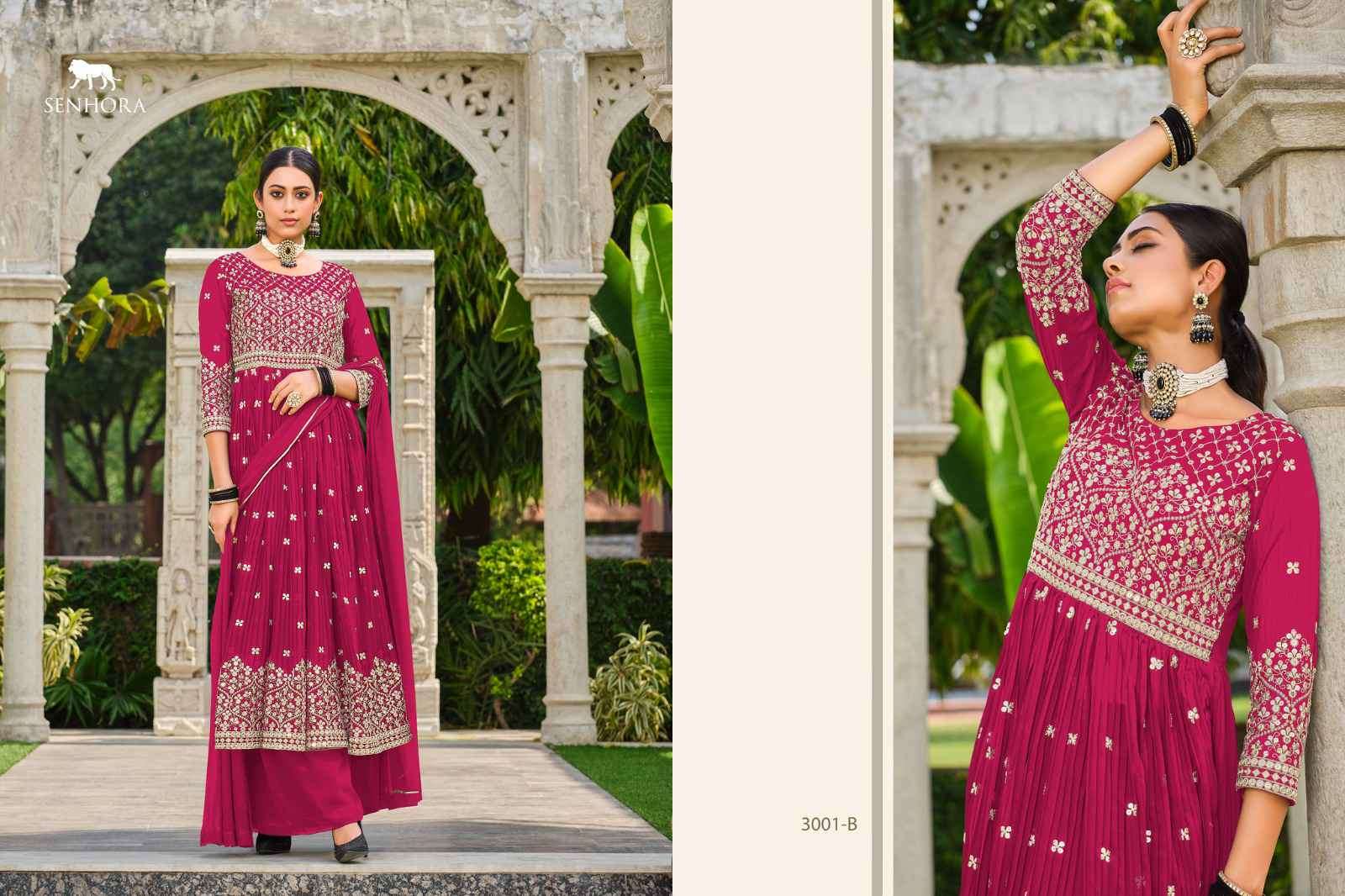 Senhora Rumana 3001 Colors Designer Nayra Style Dress Festive Collection view 4