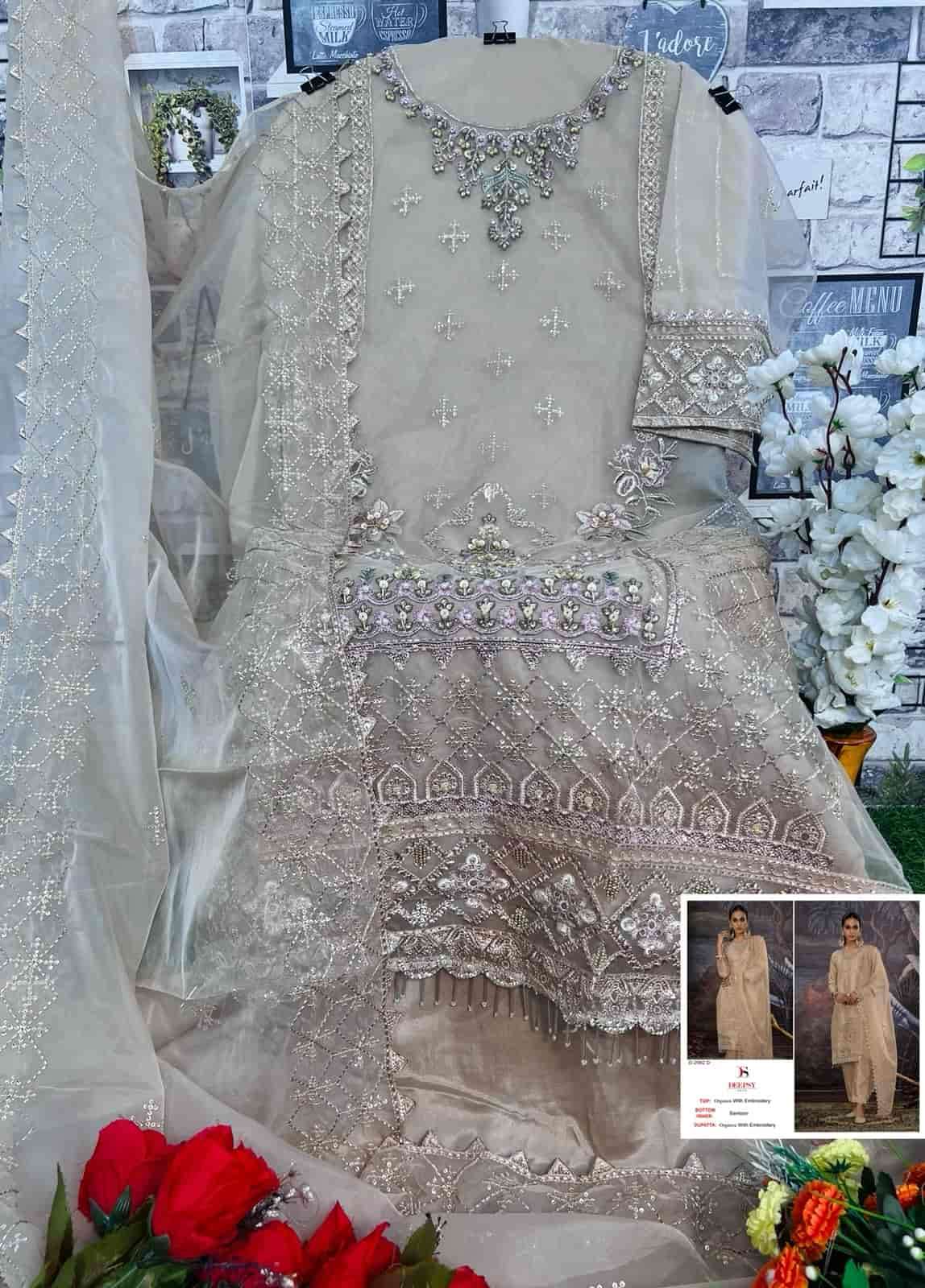 Deepsy D 2062 D Designer Pakistani Unstitched Salwar Suit Collection view 2