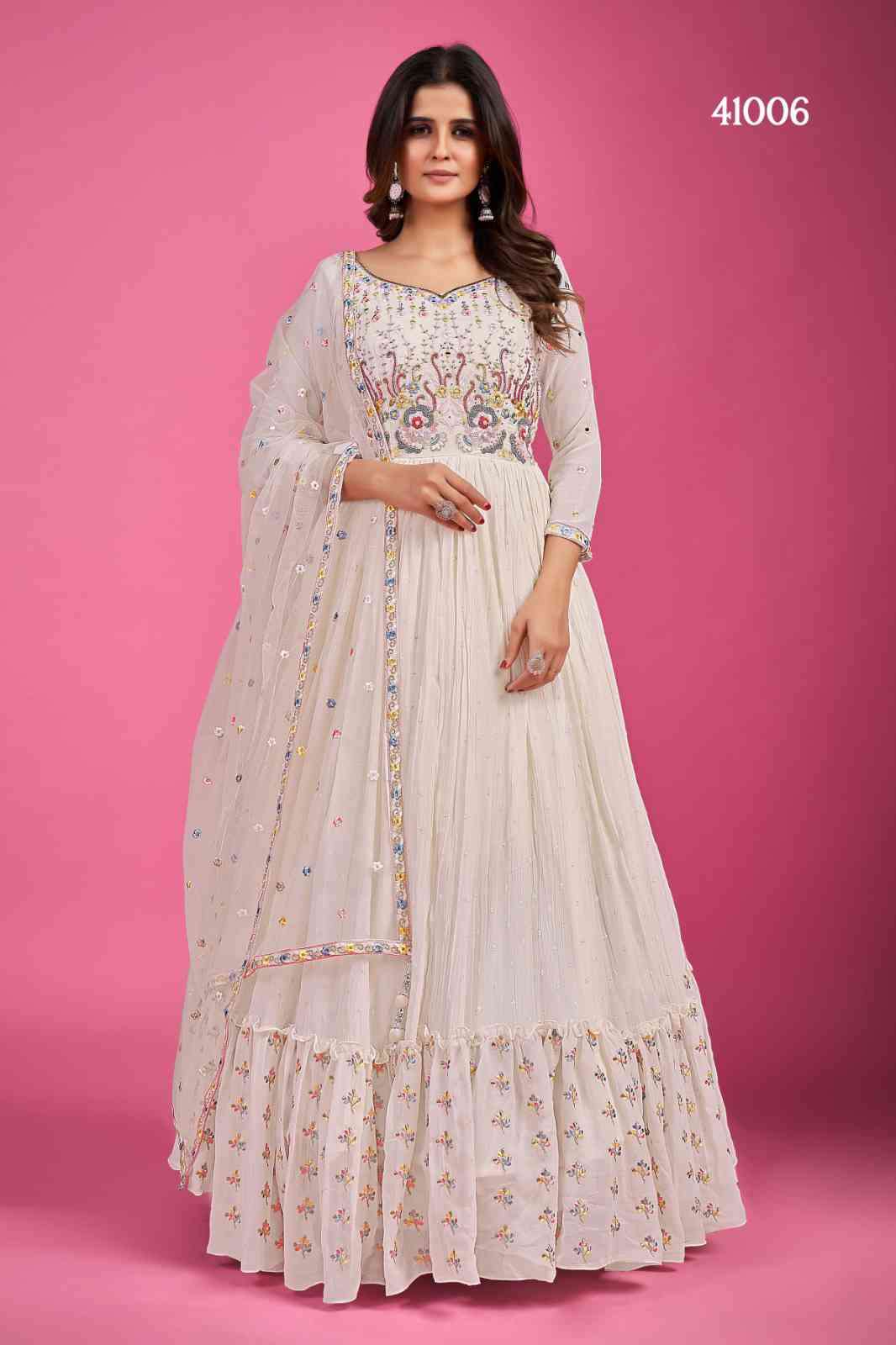 Arya Designs Zoya Vol 1 Designer Flair Party Wear Gown New Catalog view 2
