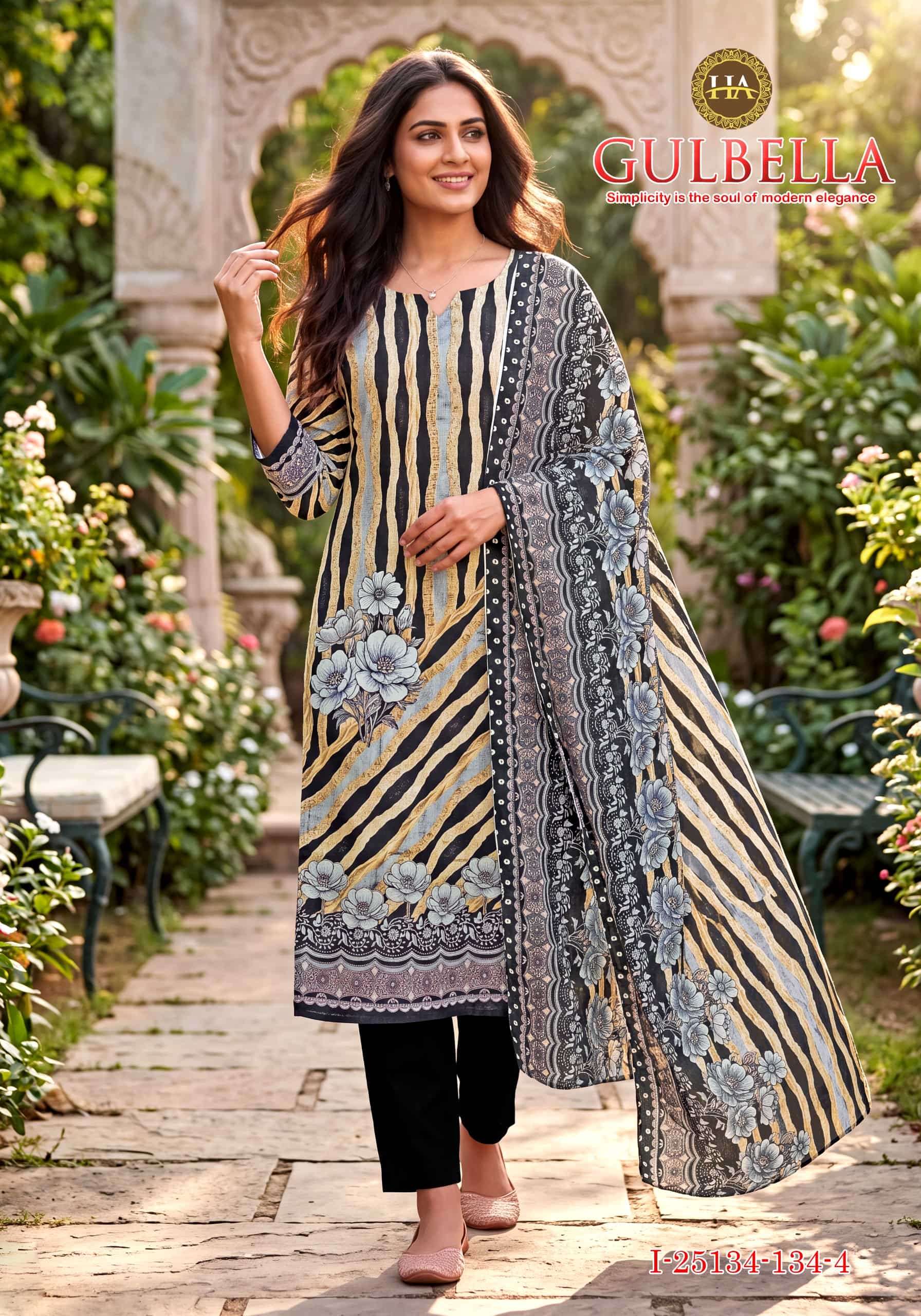 Harshit Gulbella Elegant Design Cotton Salwar Suit Exporters view 9
