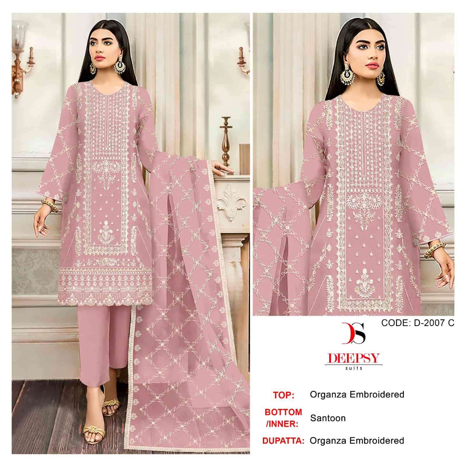 Deepsy D 2007 Colors Party Wear Style Latest Designs Pakistani Suit Wholesalers view 3