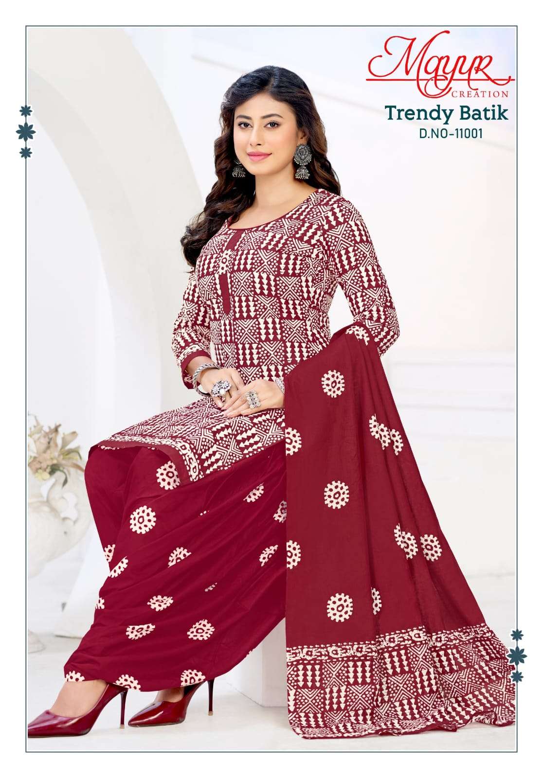 Mayur Trendy Batik Vol 11 Pure Cotton Ladies Suit view 10