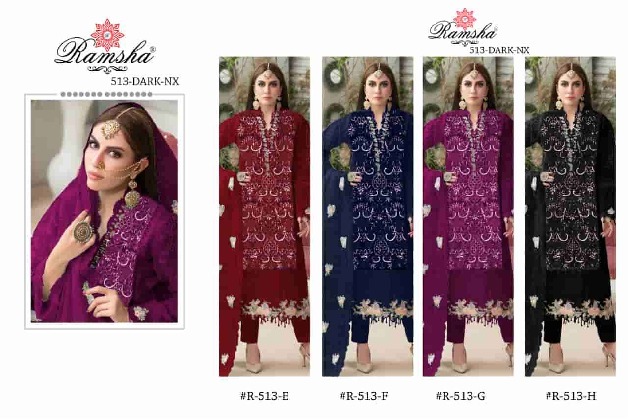 Ramsha R 513 Dark Nx Pakistani New Designer Style Festive Collection view 4