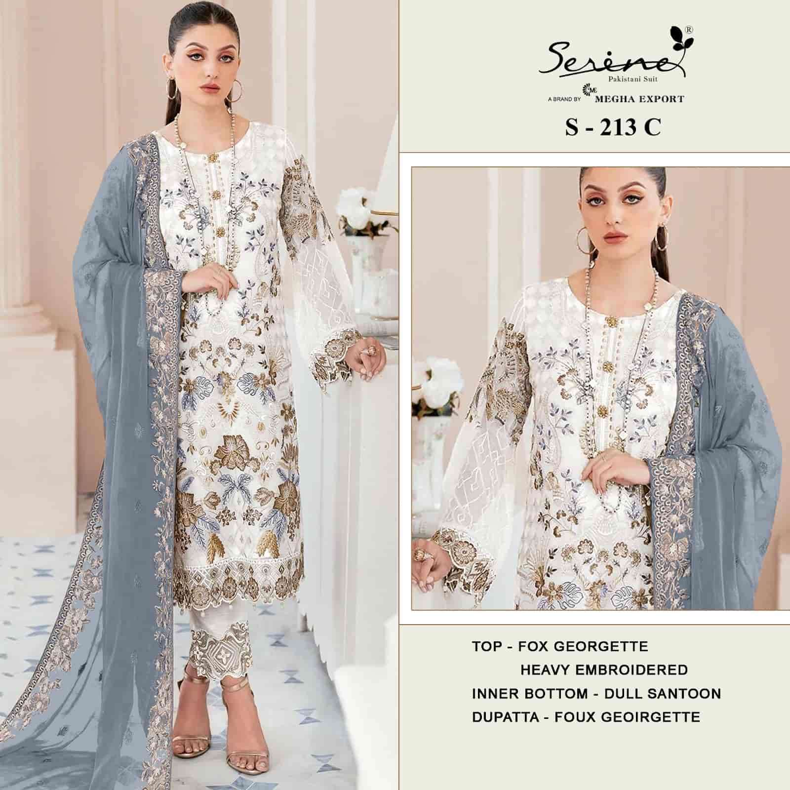 Serine S 213 C Party Wear Style Designer Pakistani Salwar Suit Online