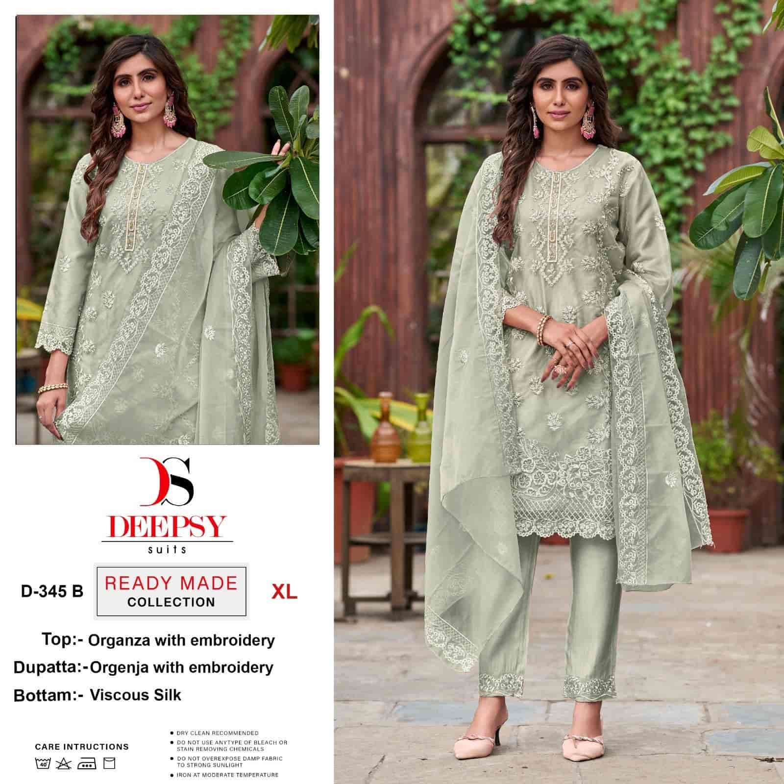 Deepsy D 345 Colors Exclusive Heavy Designer Style Pakistani Readymade Collection view 3