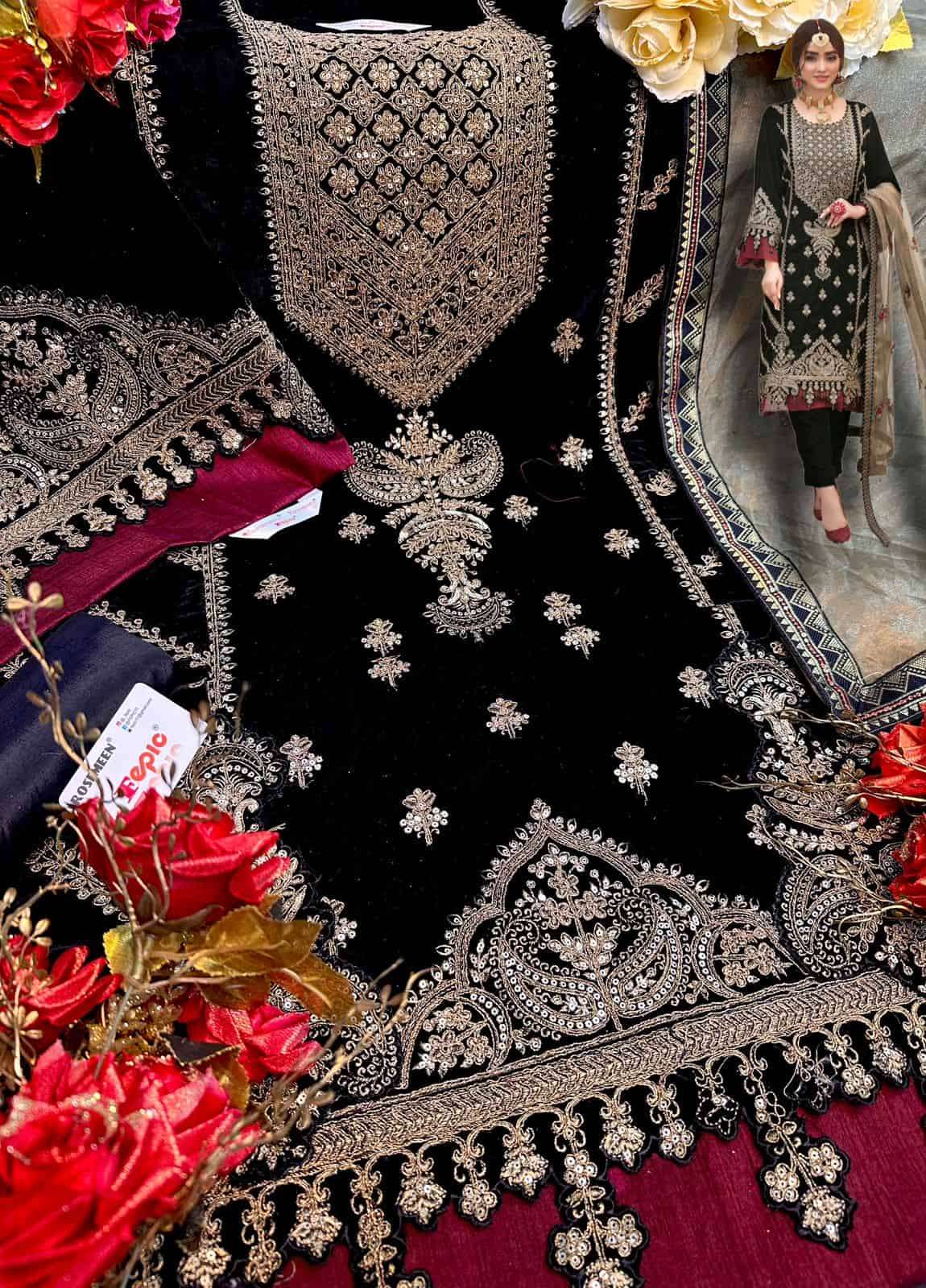 Fepic C 17030 Colors Exclusive Heavy Designer Style Wedding Wear Suit Exporters view 6