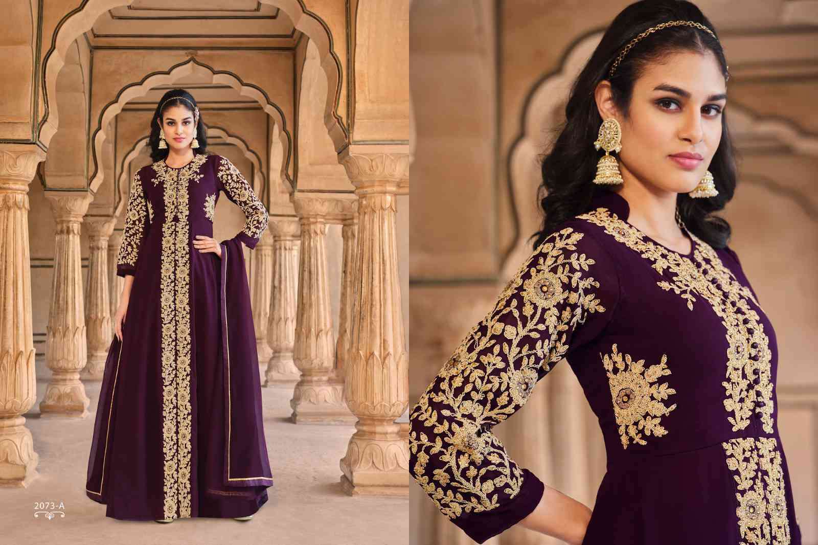 Senhora Aadhya 2073 Colors Partywear Latest Designer Dress view 3