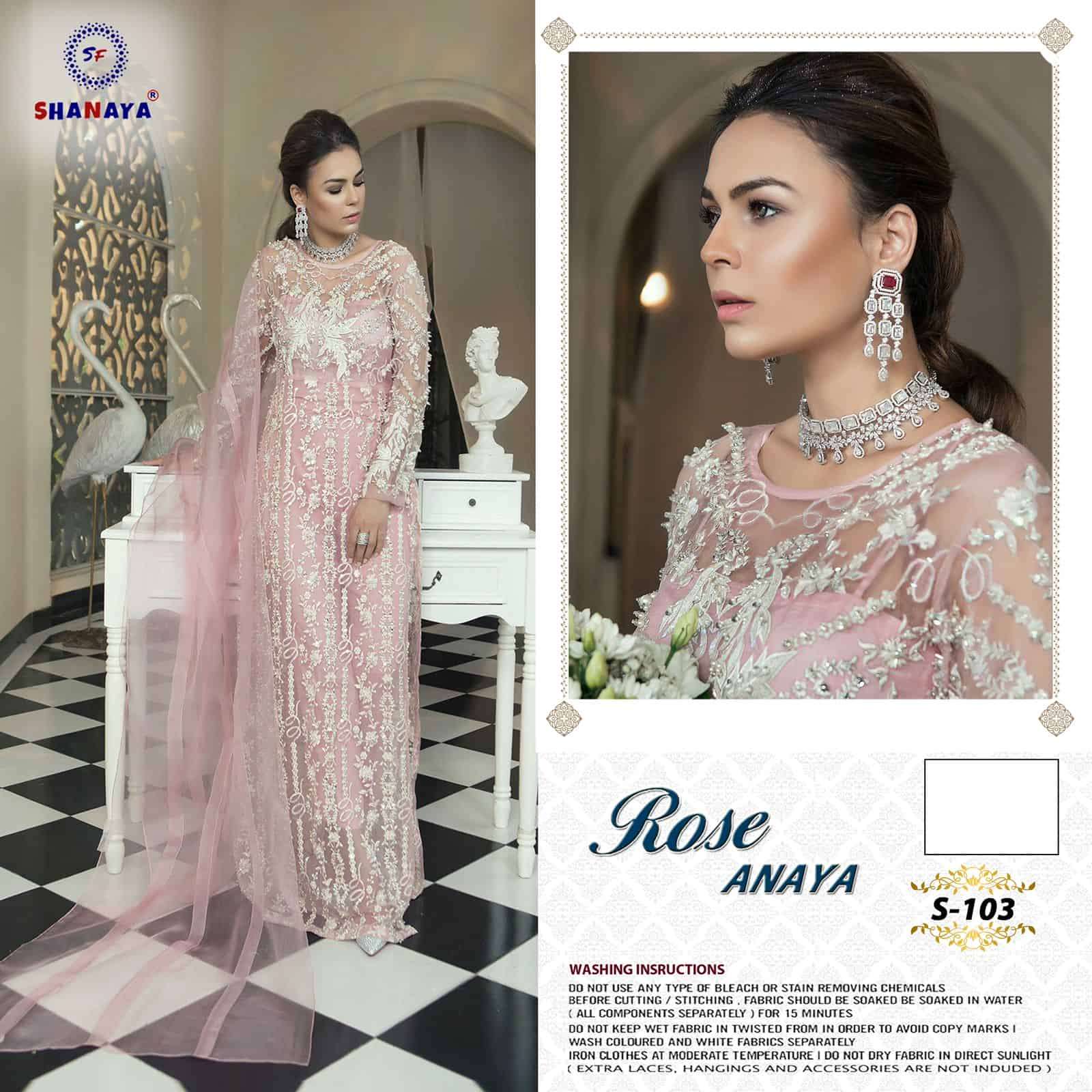 Shanaya Rose Anaya Heavy Designer Party Wear Suit view 3