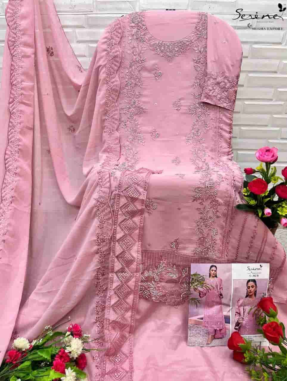 Serine S 382 H Fancy Designer Pakistani Georgette Salwar Suit Collection view 2