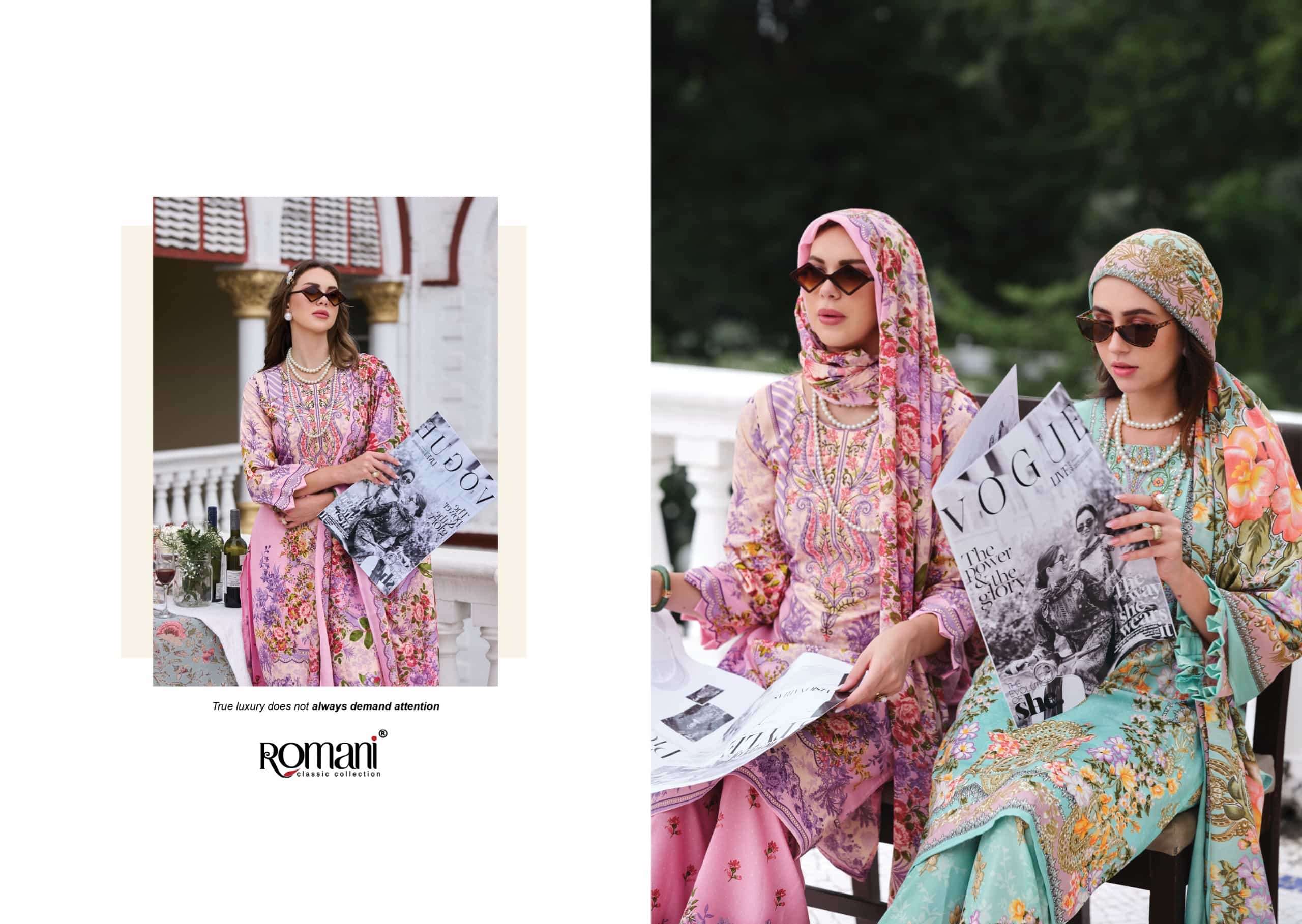 Romani Mahira Vol 11 Cotton Dress Material view 9