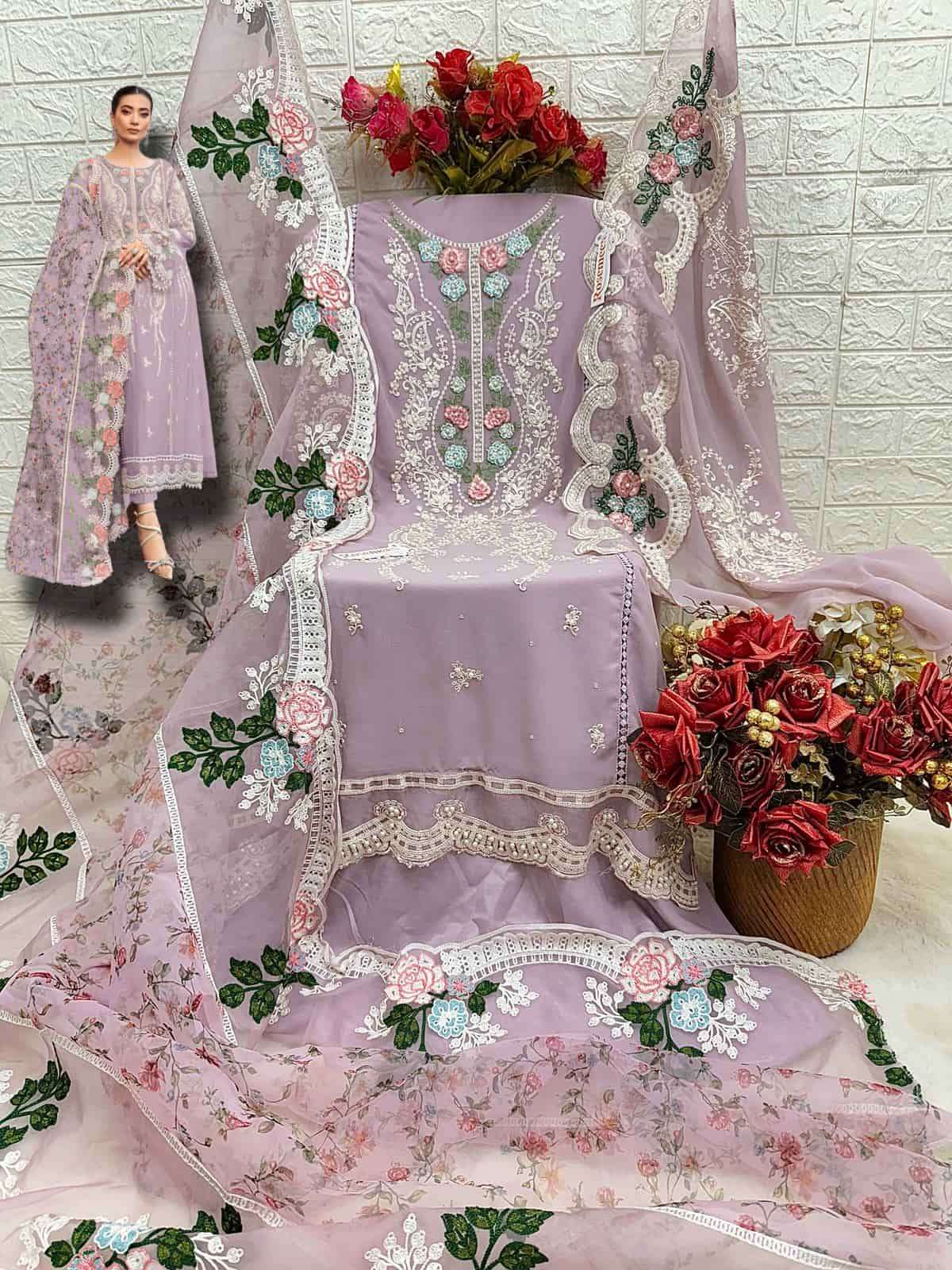 Fepic Rosemeen C 1645 E Pakistani Salwar Suit view 2
