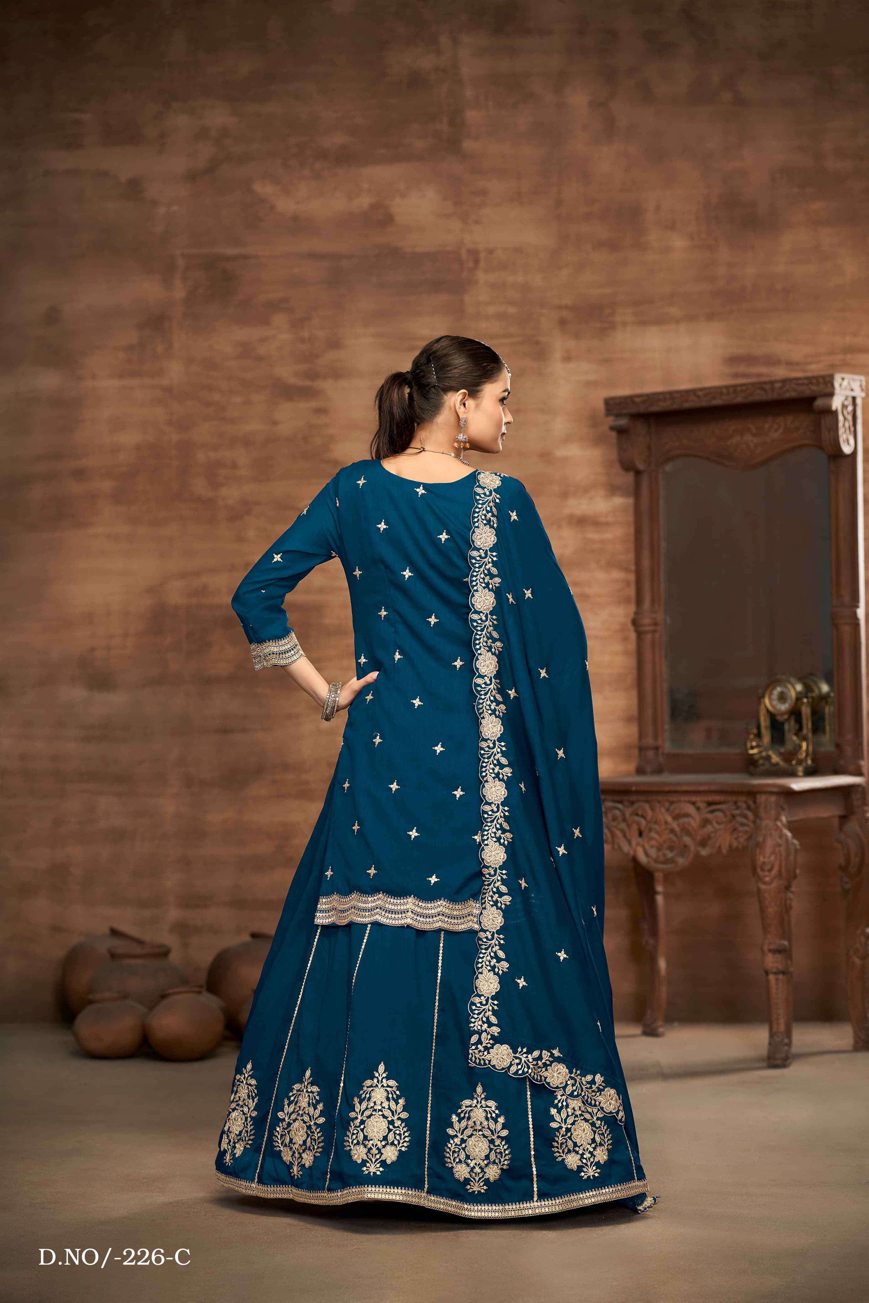 Aanaya Vol 226 Colors Lehenga Style Heavy Salwar Kameez view 11