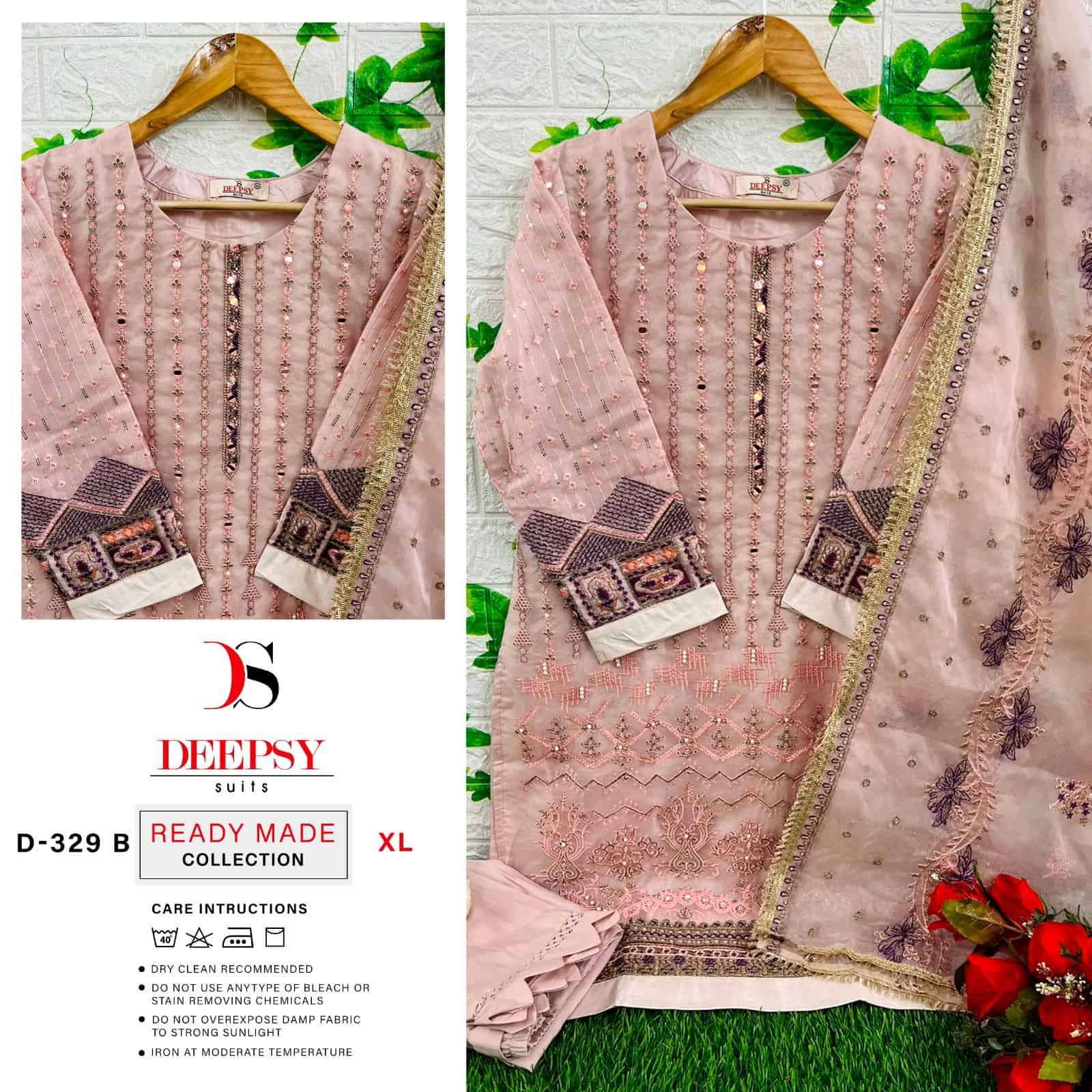 Deepsy D 329 Colors Pakistani Style Readymade Suit Wholasaler view 3