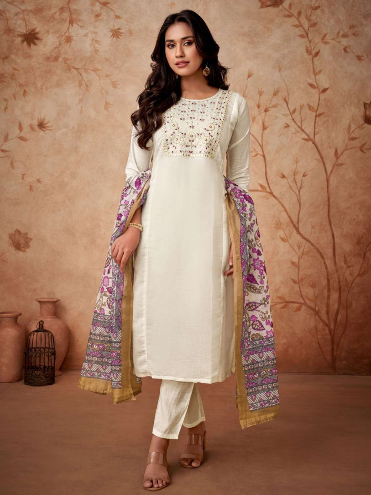 Alfaaz Tanisha Vol 6 Stylish Kurti Bottom Dupatta Set New Designs view 2