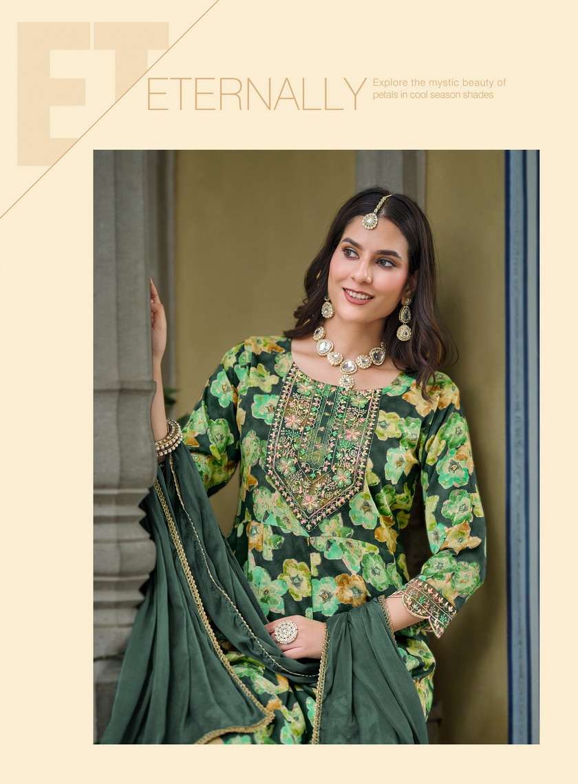 Radhika Lifestyle Anarkali Vol 1 Readymade Anarkali Designs 3 Piece view 2