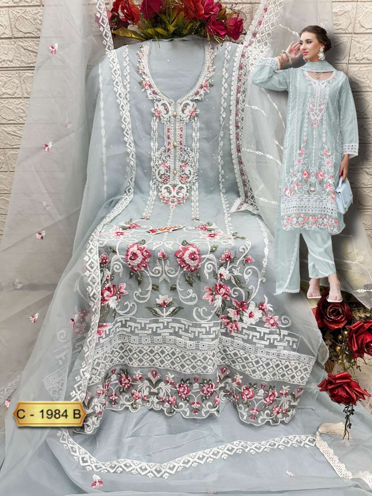 Fepic C 1984 Pakistani Salwar Suit view 5