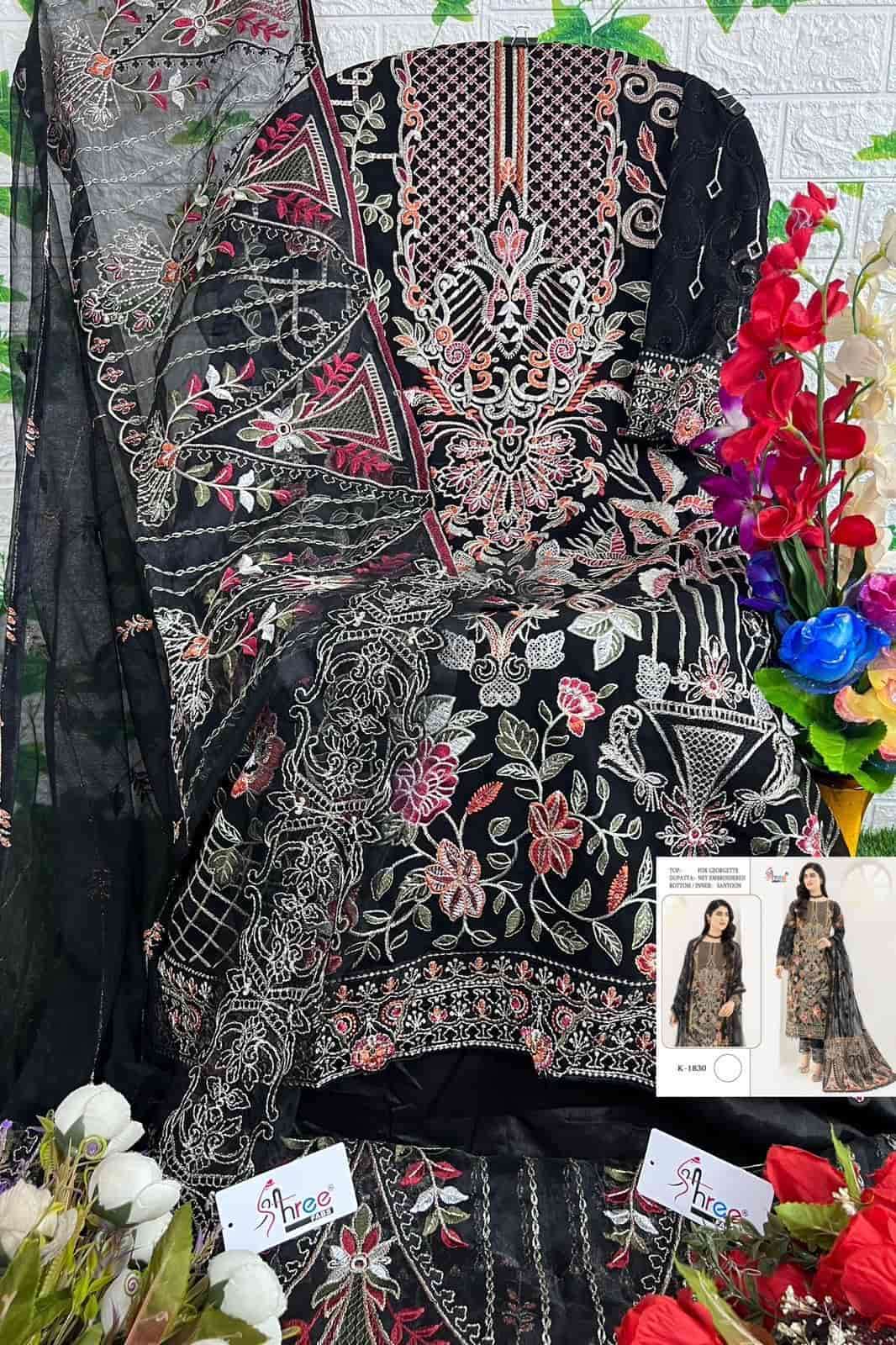 Shree Fabs K 1830 Colors Pakistani Party Wear Salwar Suit Wholasaler view 5