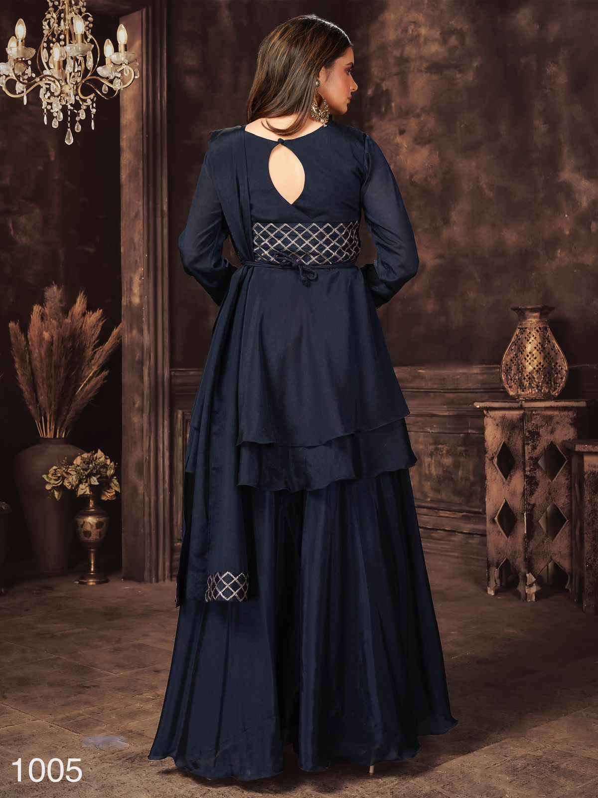 Anjani Art Couture Collection Vol 1 1001 To 1006 Partywear Designer Outfit view 9
