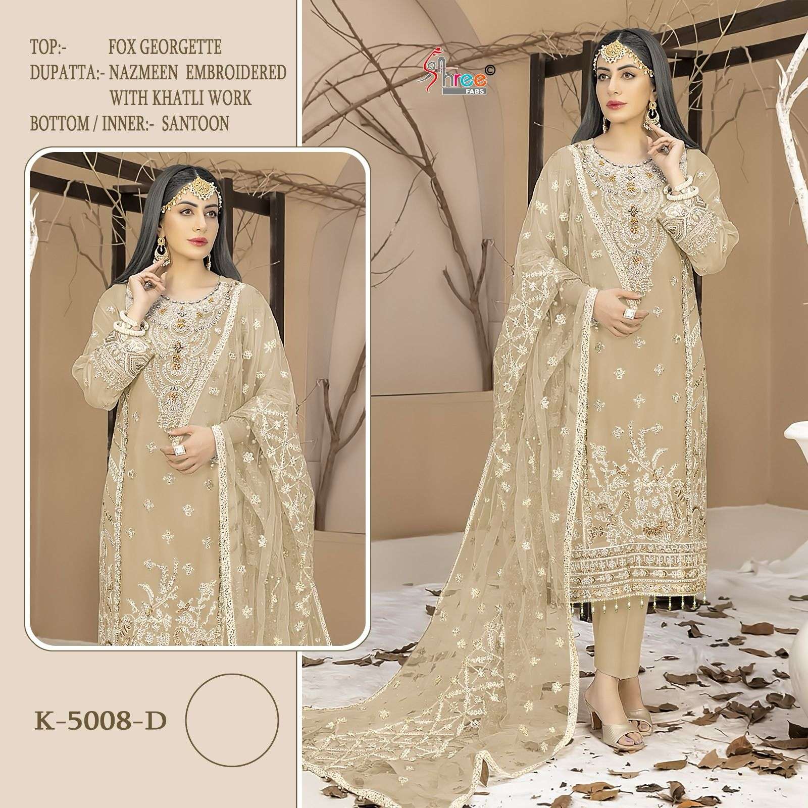 Shree Fabs K 5008 Colors Designer Georgette Pakistani Dress view 3