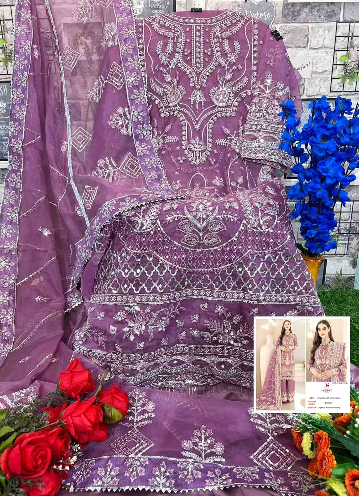 Deepsy D 2042 Colors Wedding Wear Style Heavy Designer Pakistani Suit Wholesalers view 6